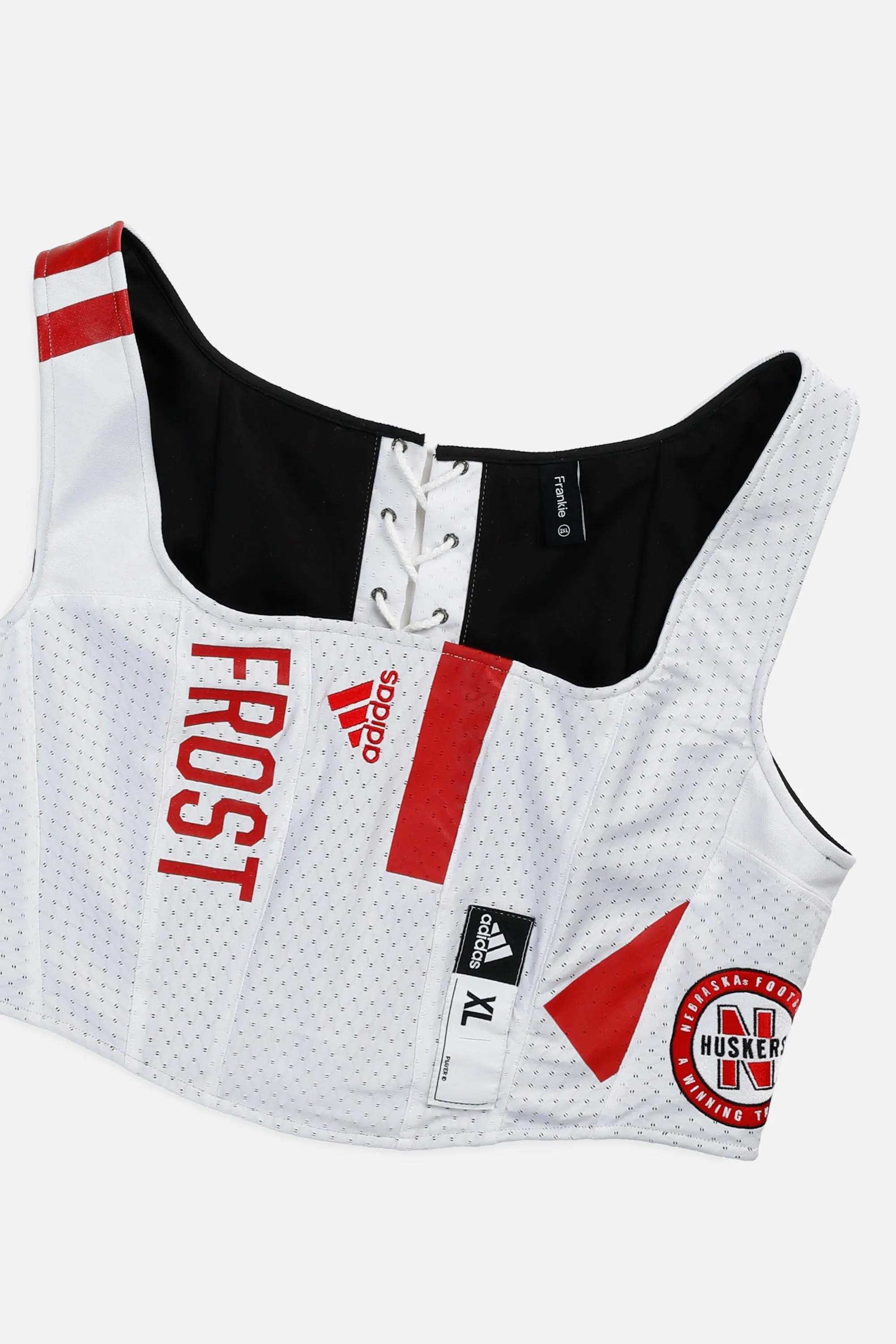 Rework Nebraska Cornhuskers NCAA Corset - XXL Frankie