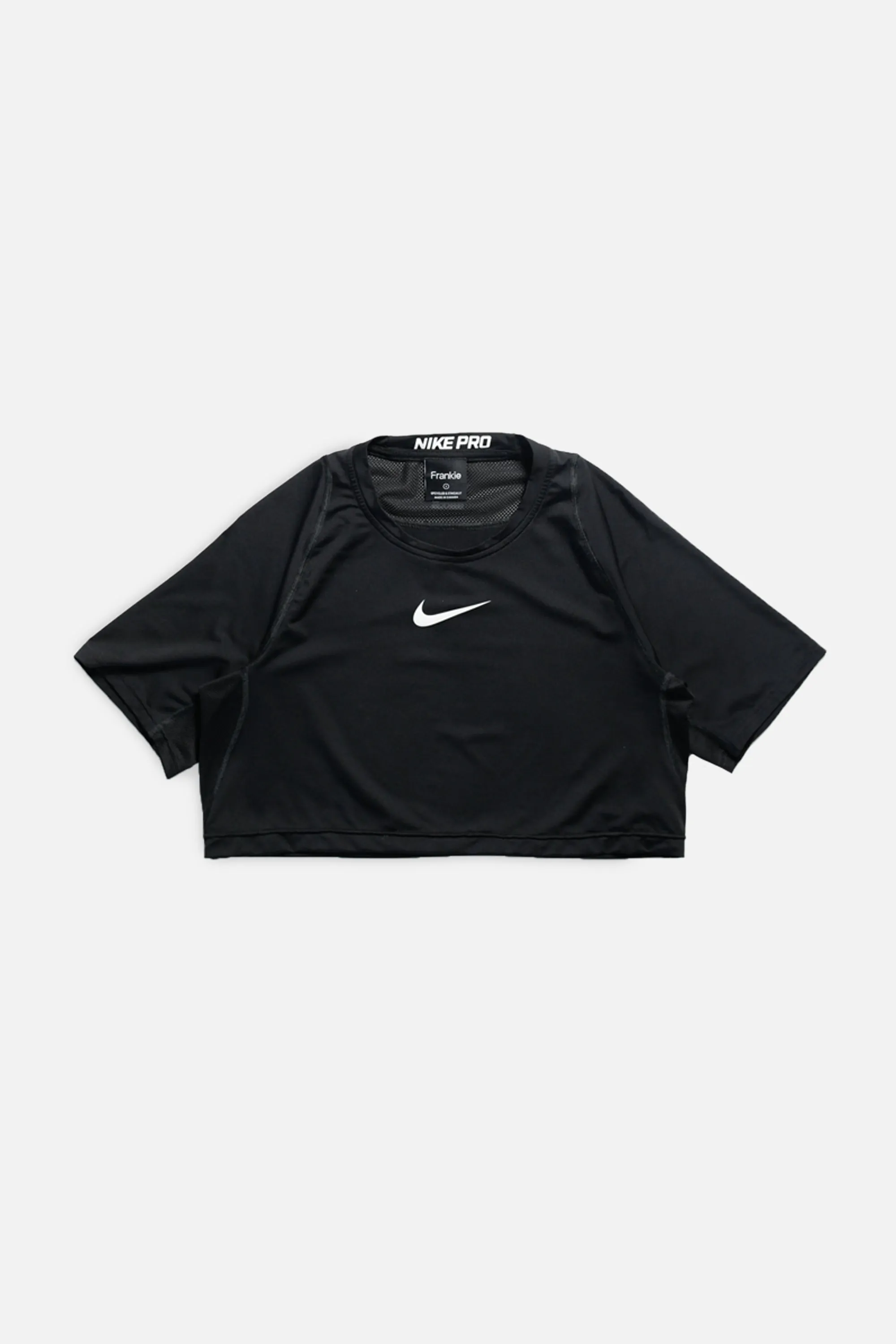 Rework Nike Crop Athletic Tee - S Frankie
