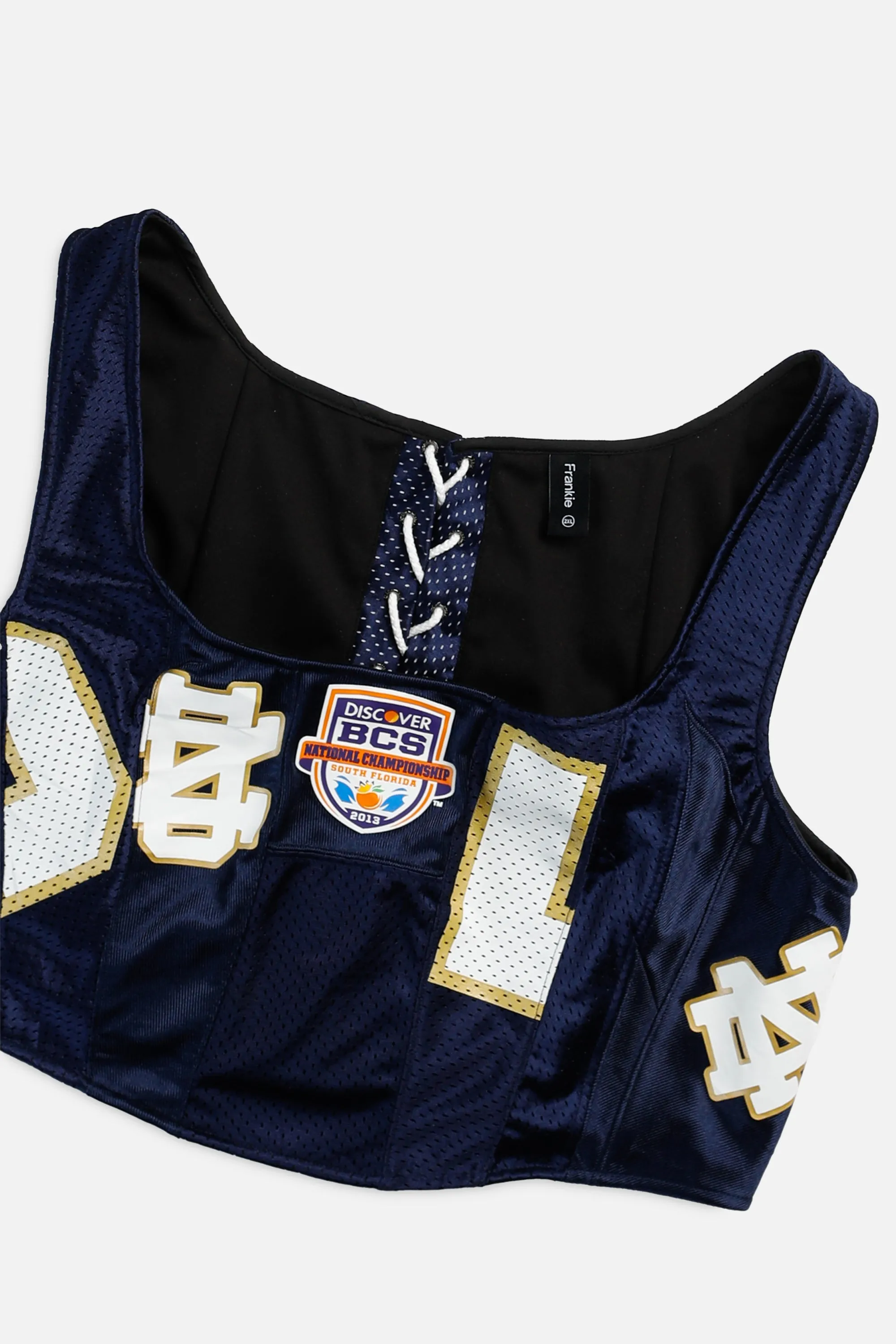Rework Notre Dame NCAA Corset - XXL Frankie