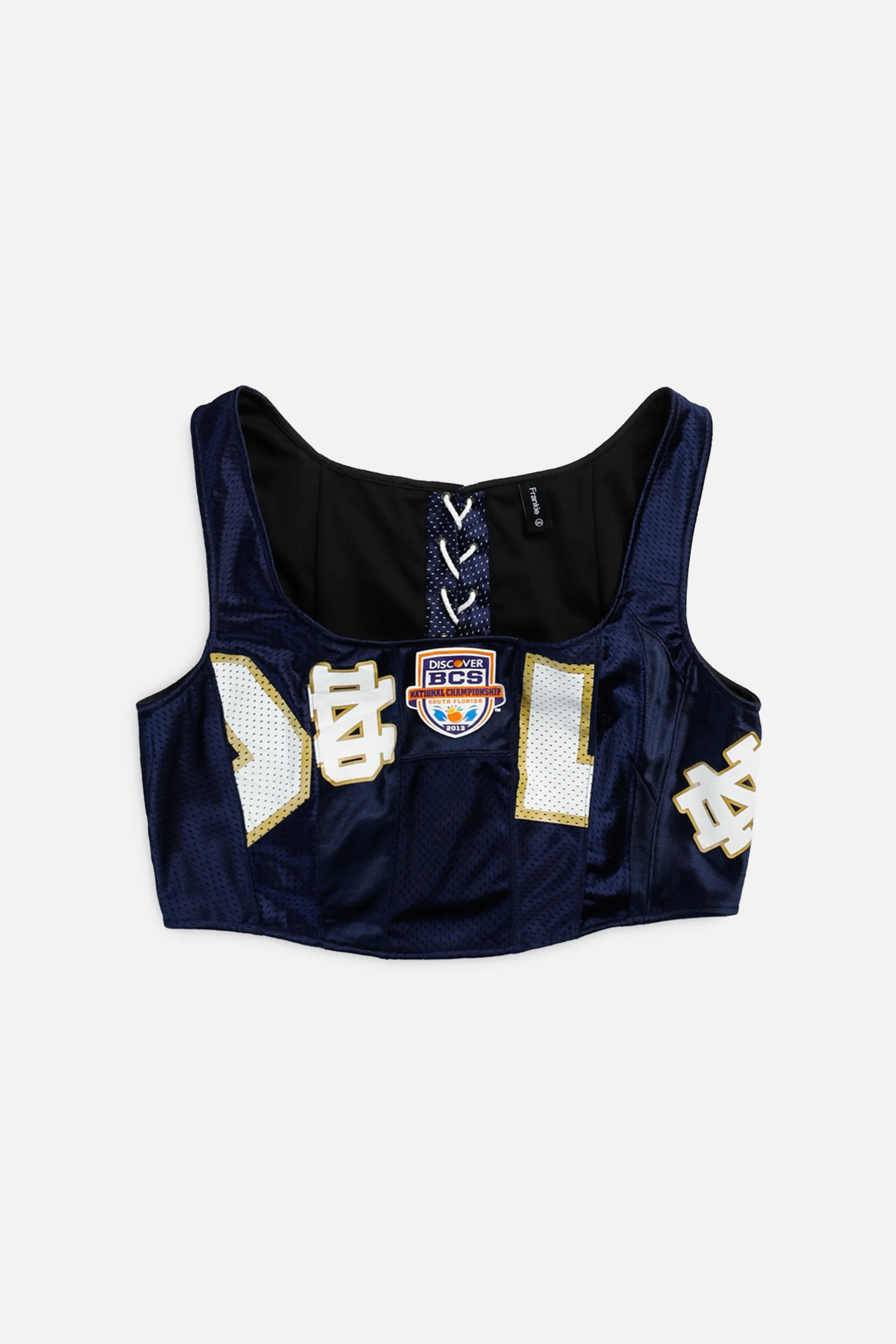 Rework Notre Dame NCAA Corset - XXL Frankie