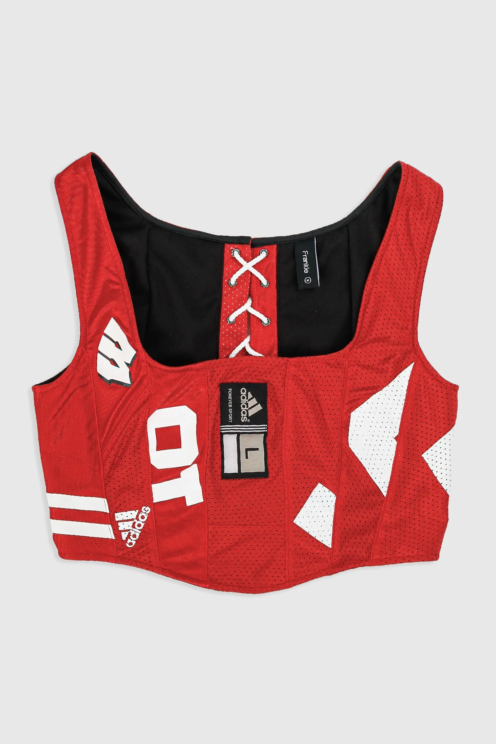 Rework Wisconsin Football Corset - M Frankie