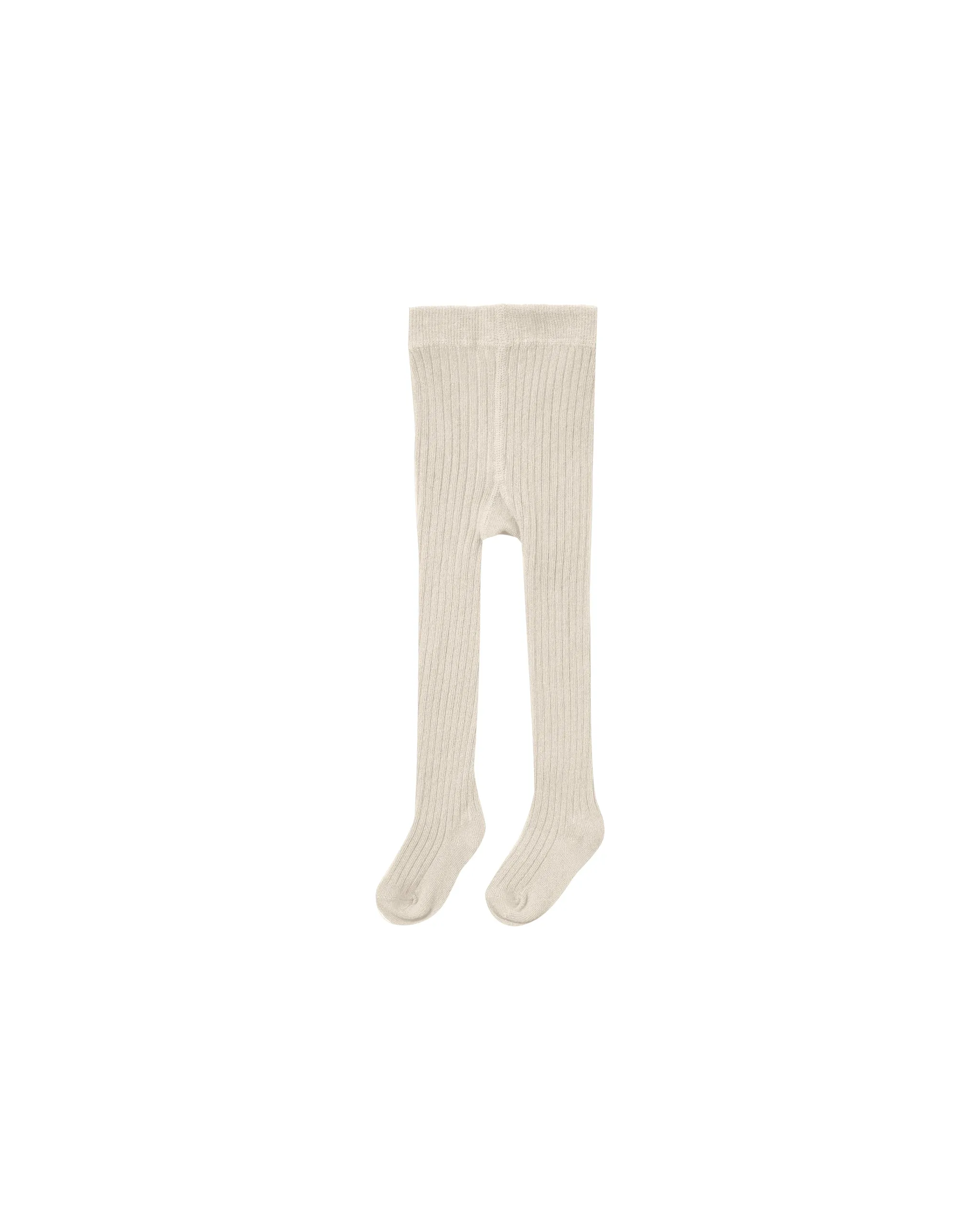 Ribbed Tights || Stone