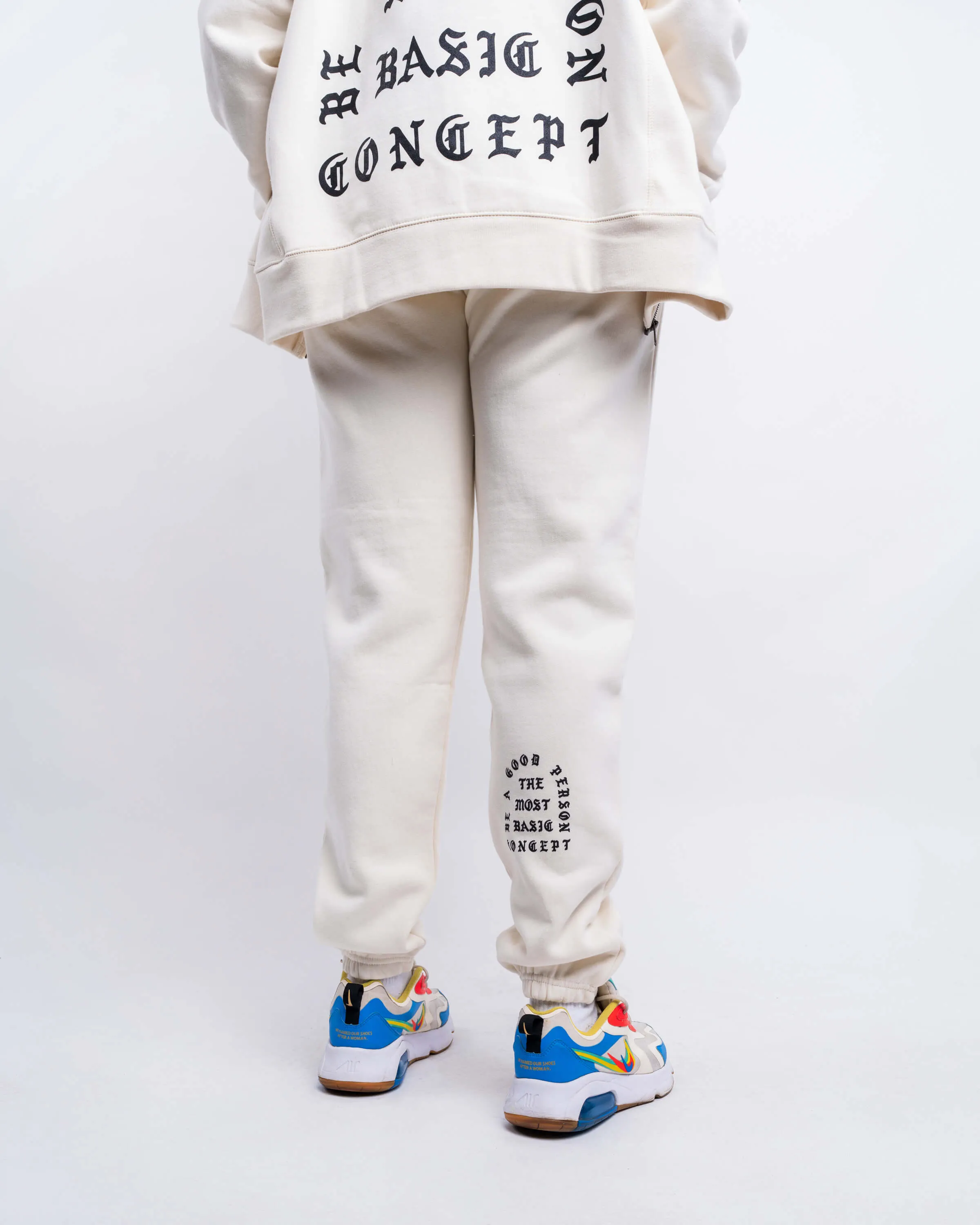 Saint Script Sweatpants - Cream