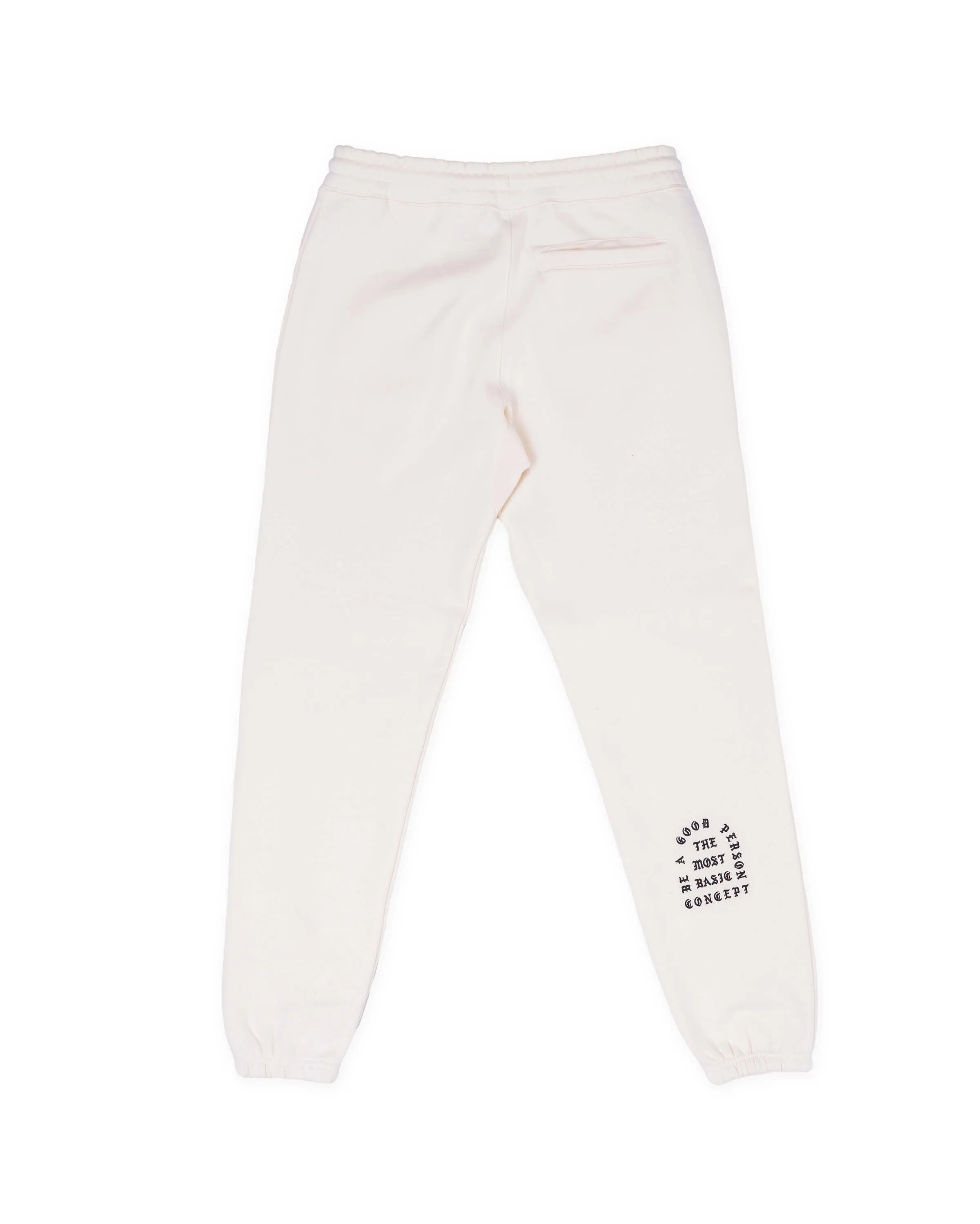 Saint Script Sweatpants - Cream