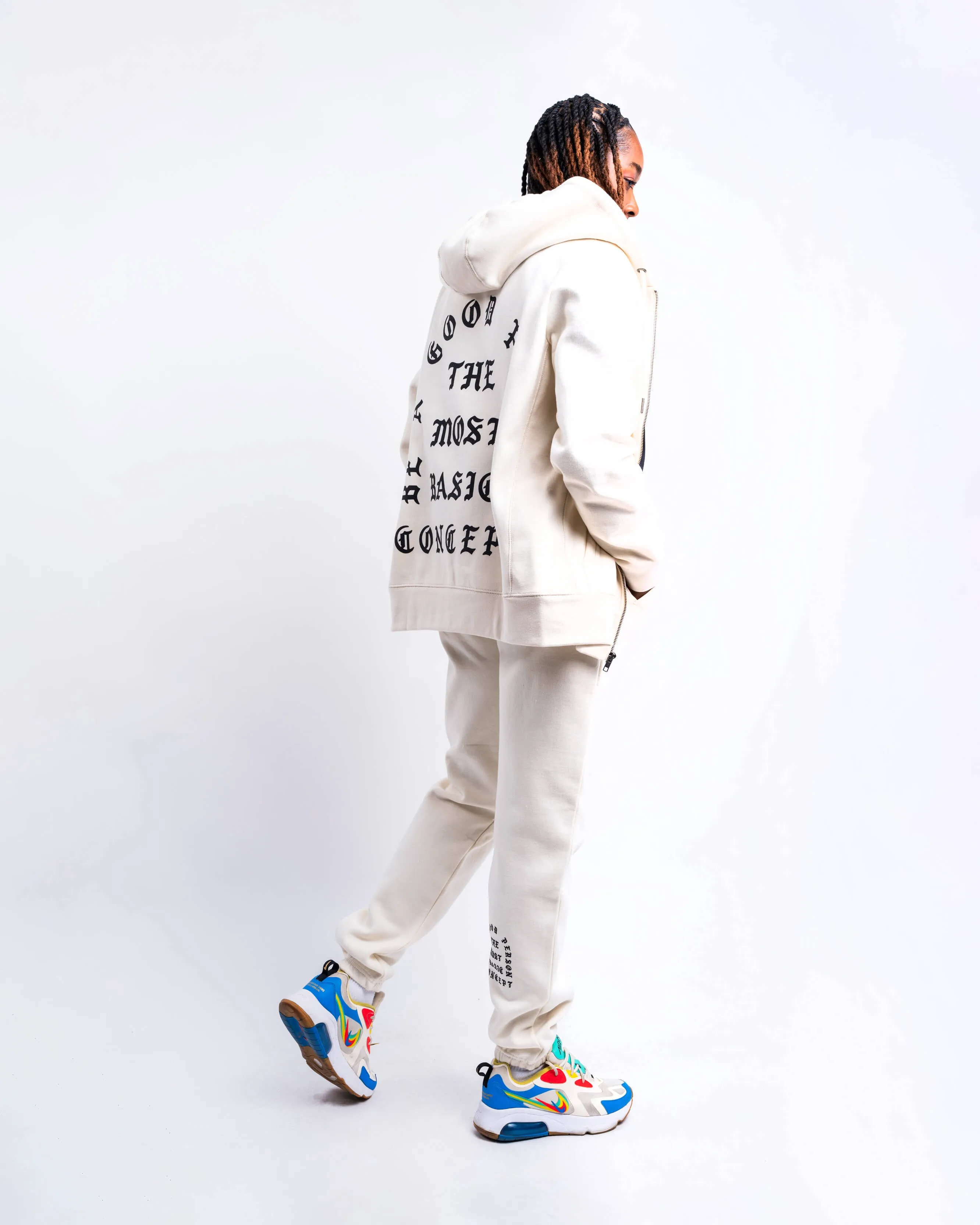 Saint Script Sweatpants - Cream