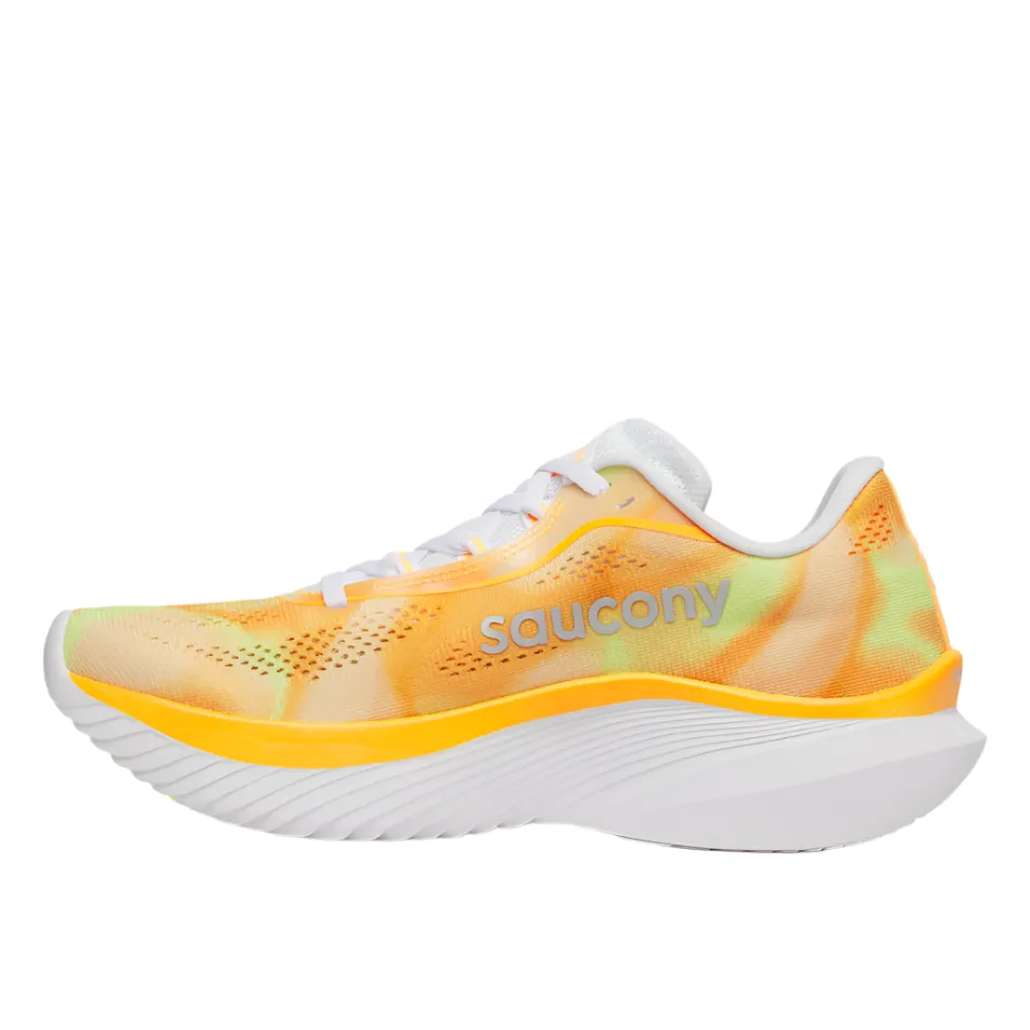 Saucony Kinvara 15 Women's Running Shoes in Peel/White - Online Exclusive