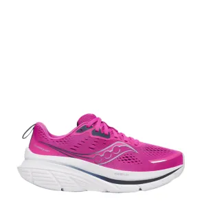 Saucony Women's Guide 18 Running Shoes in Fuchsia/Navy SS25