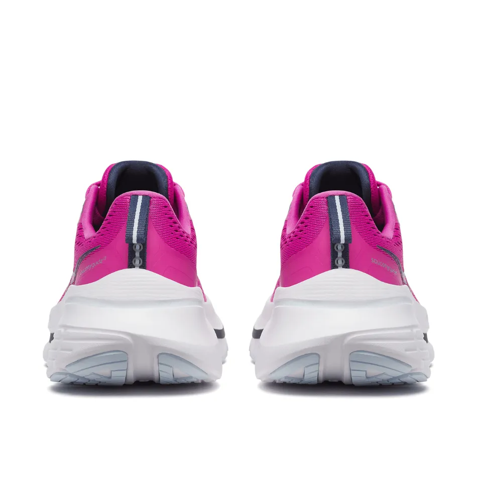 Saucony Women's Guide 18 Running Shoes in Fuchsia/Navy SS25