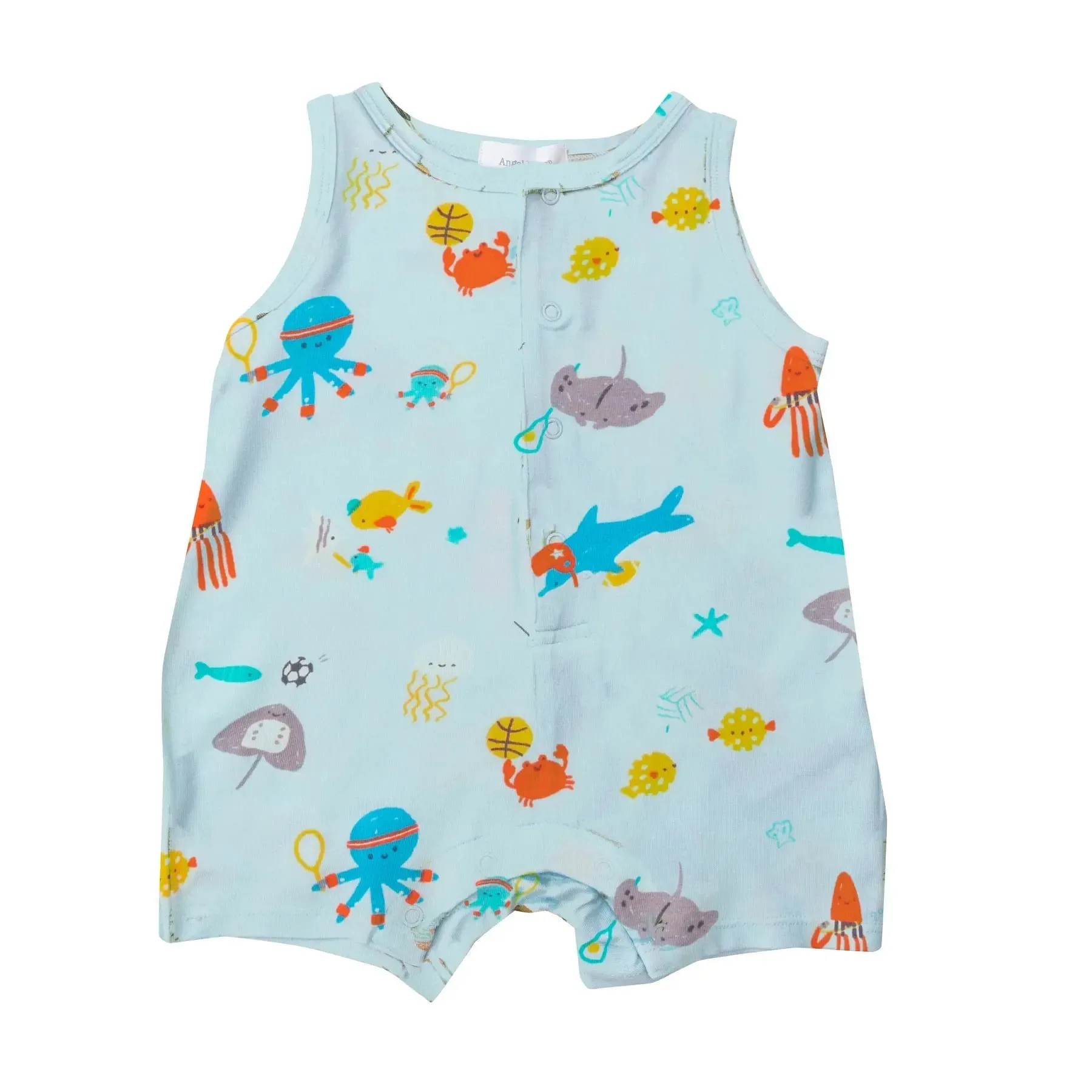Shortie Romper - Sports Sea Creature | Angel Dear