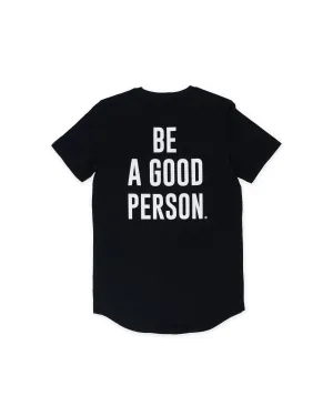 Signature Heavyweight Scallop T-Shirt - Black