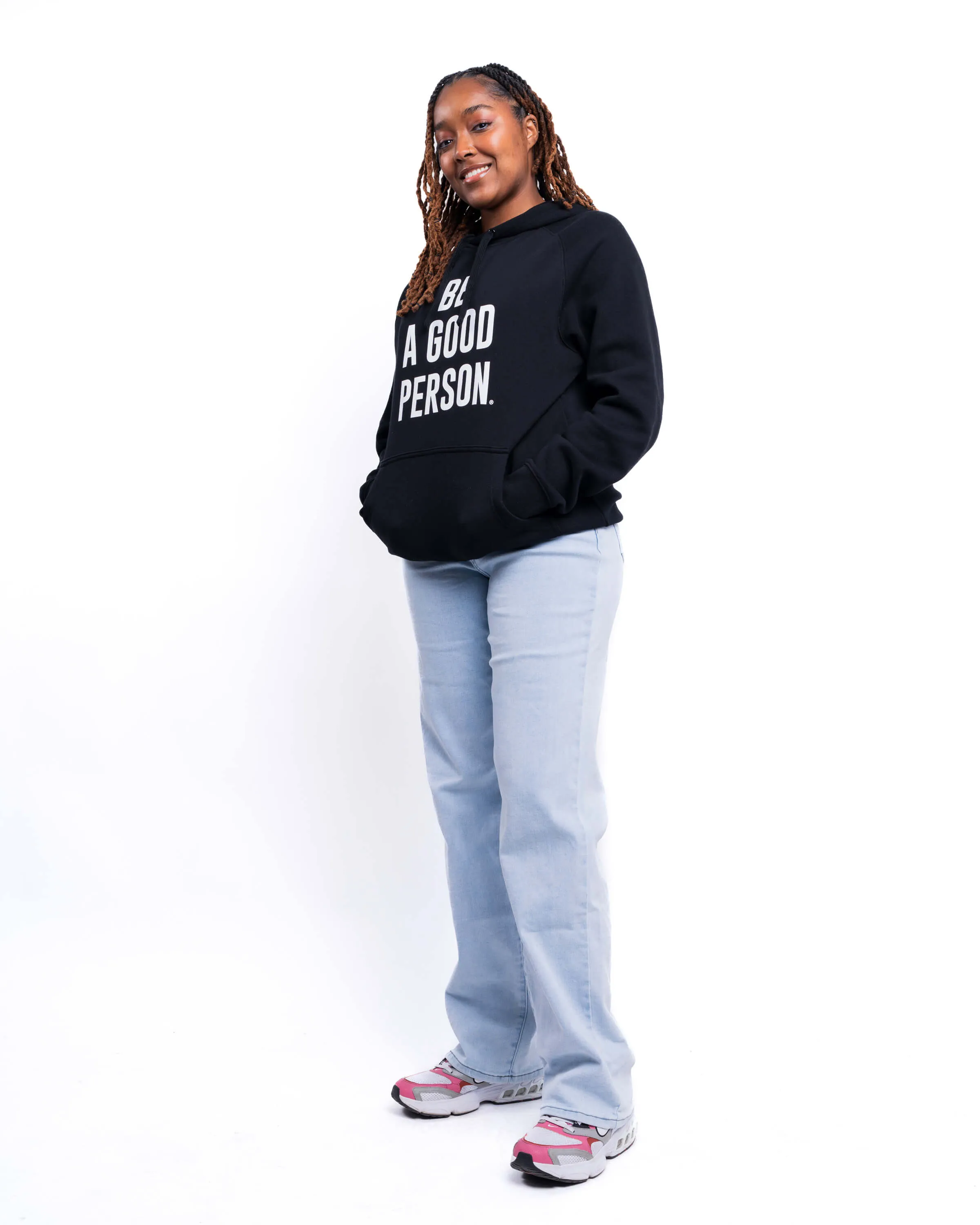 Signature Lightweight Hoodie - Black