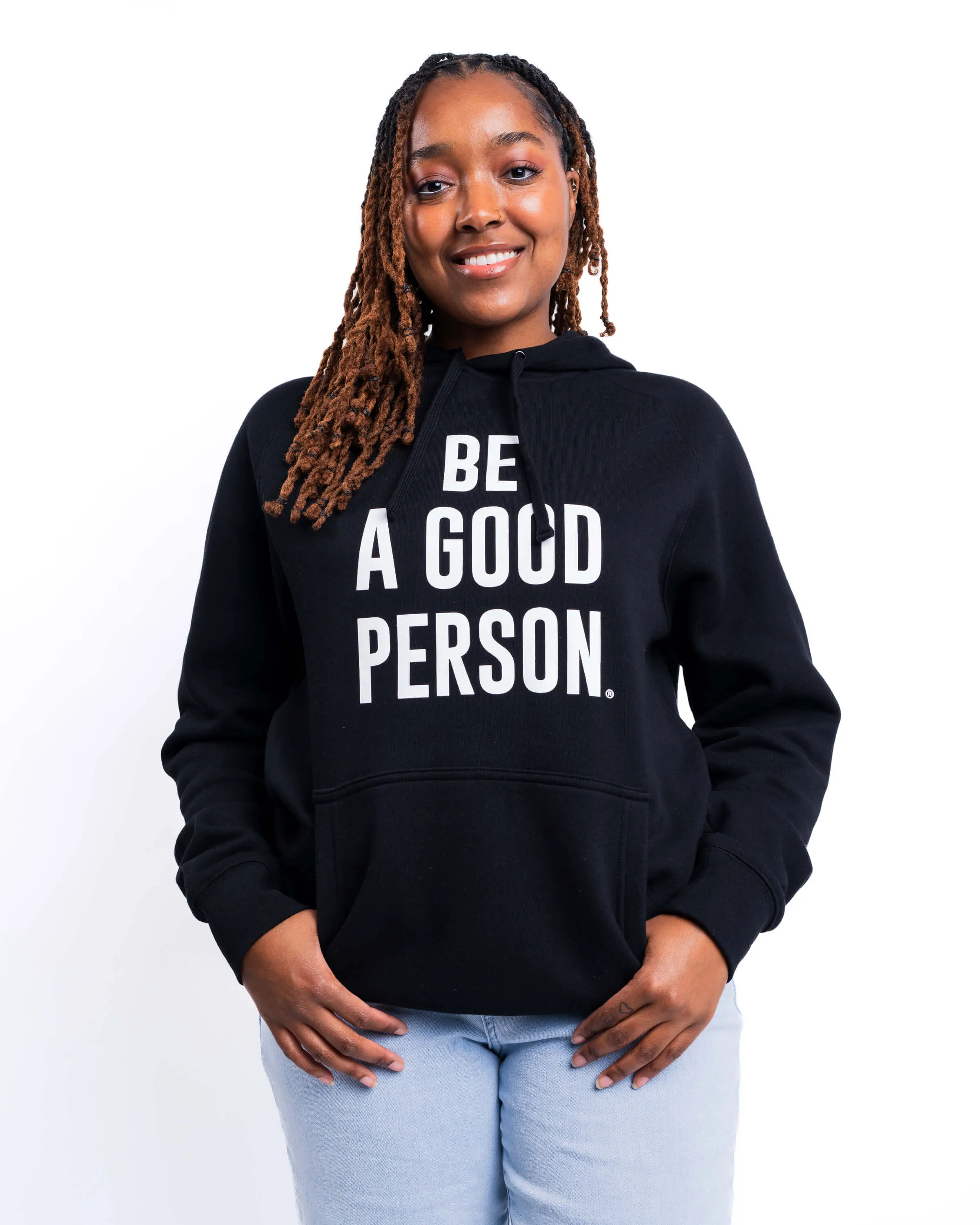 Signature Lightweight Hoodie - Black