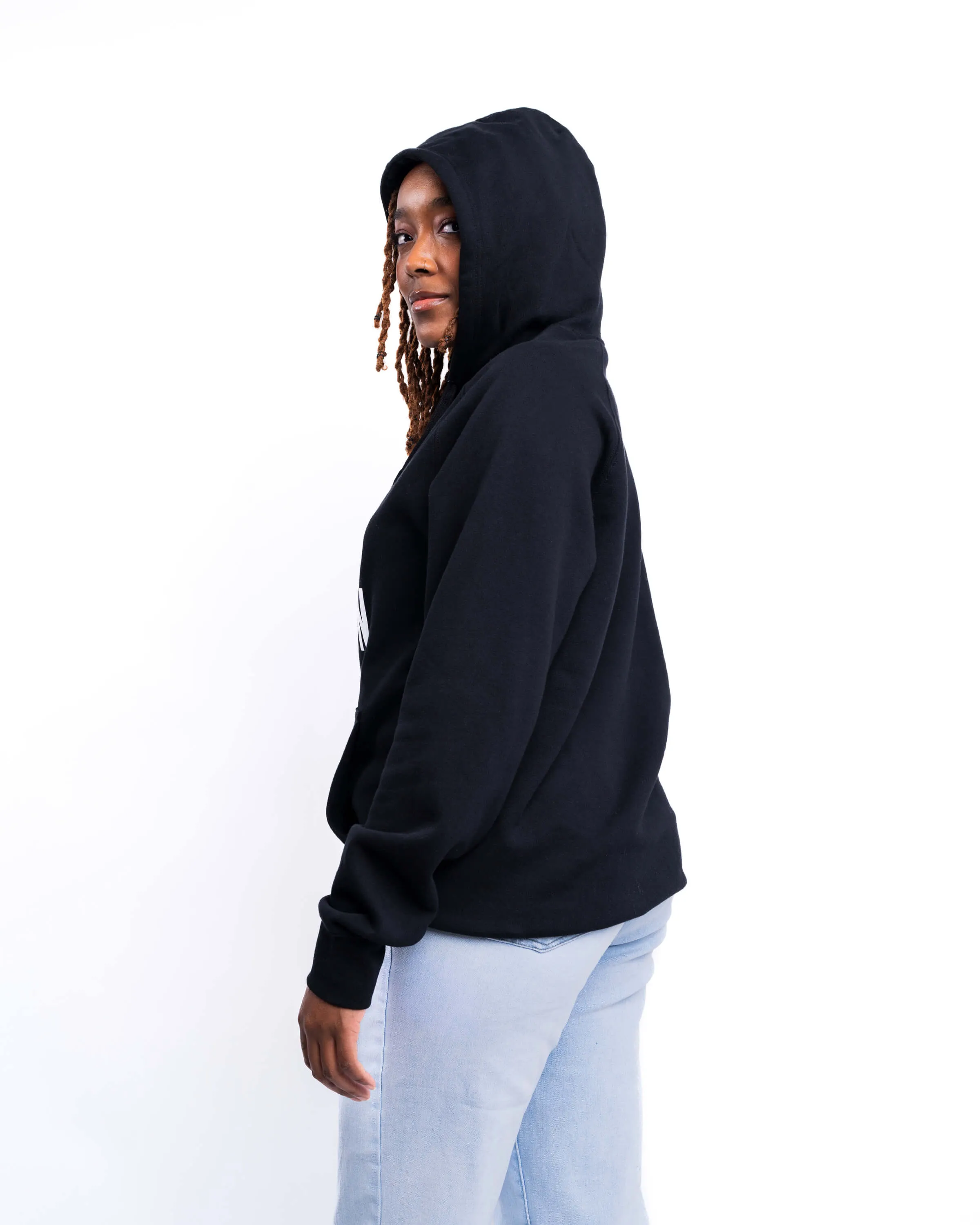 Signature Lightweight Hoodie - Black