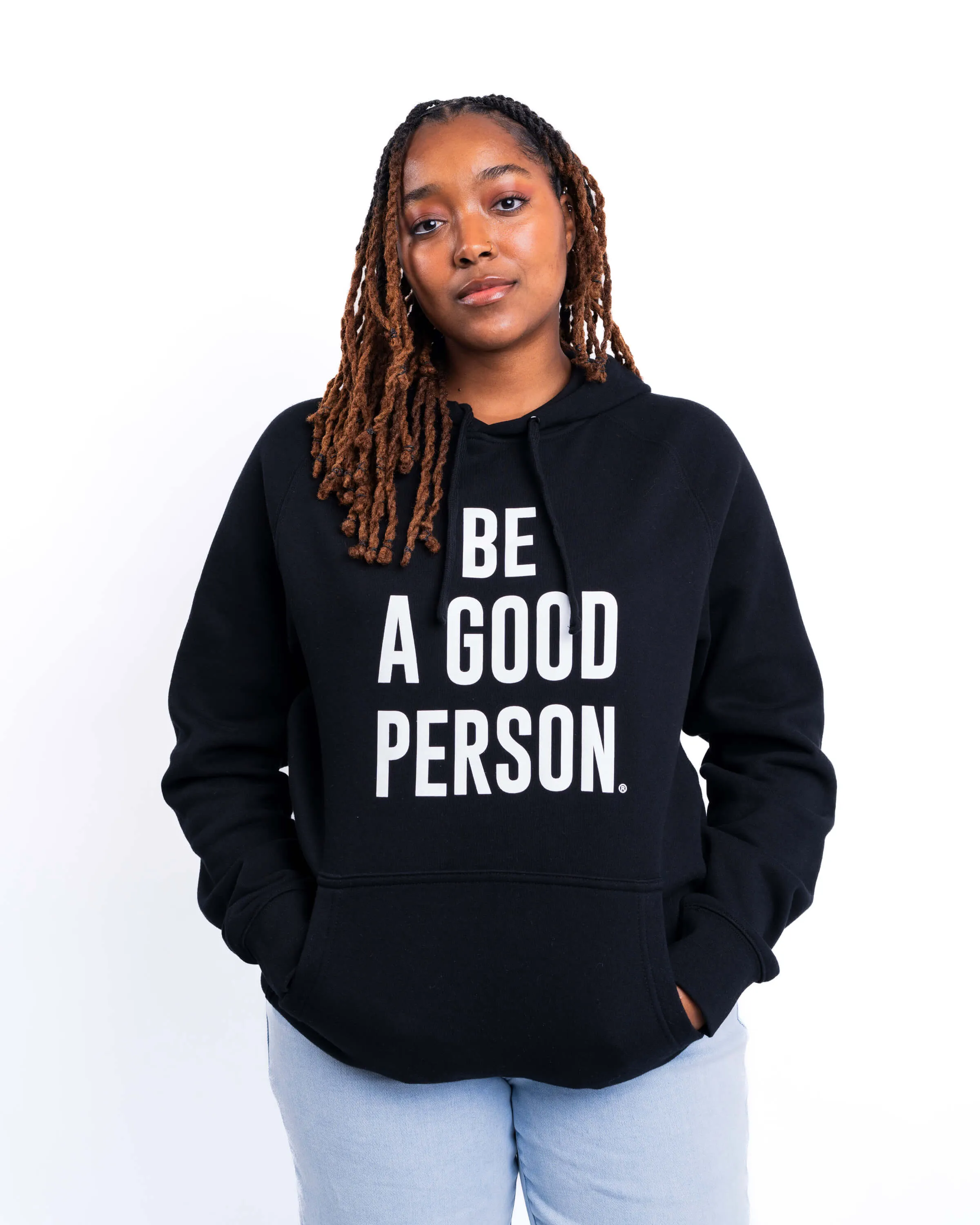 Signature Lightweight Hoodie - Black