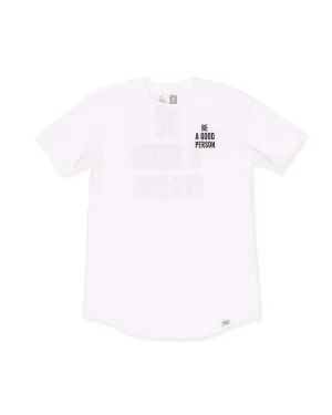 Signature Lightweight Scallop T-Shirt - White