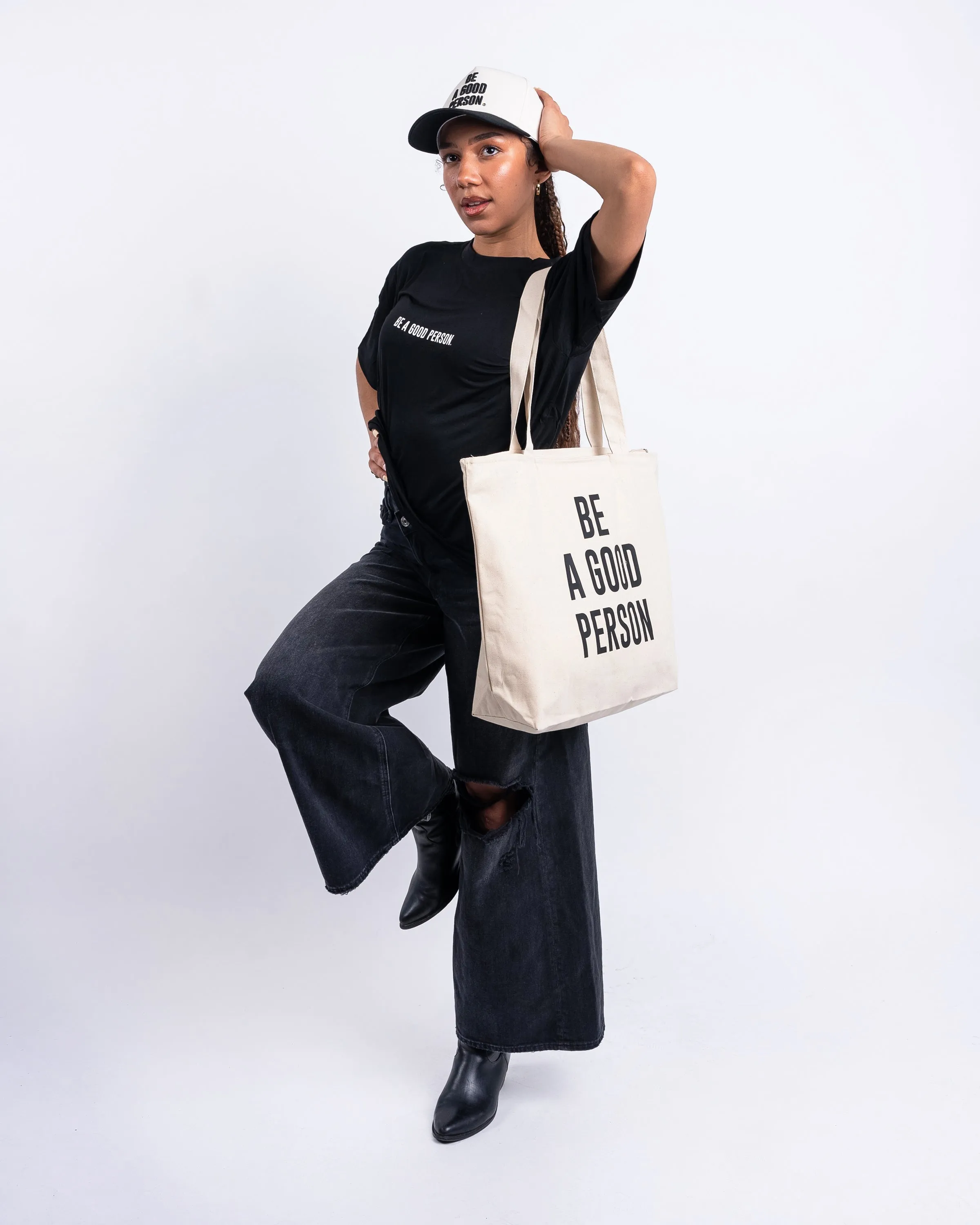 Signature Tote Bag - Cream