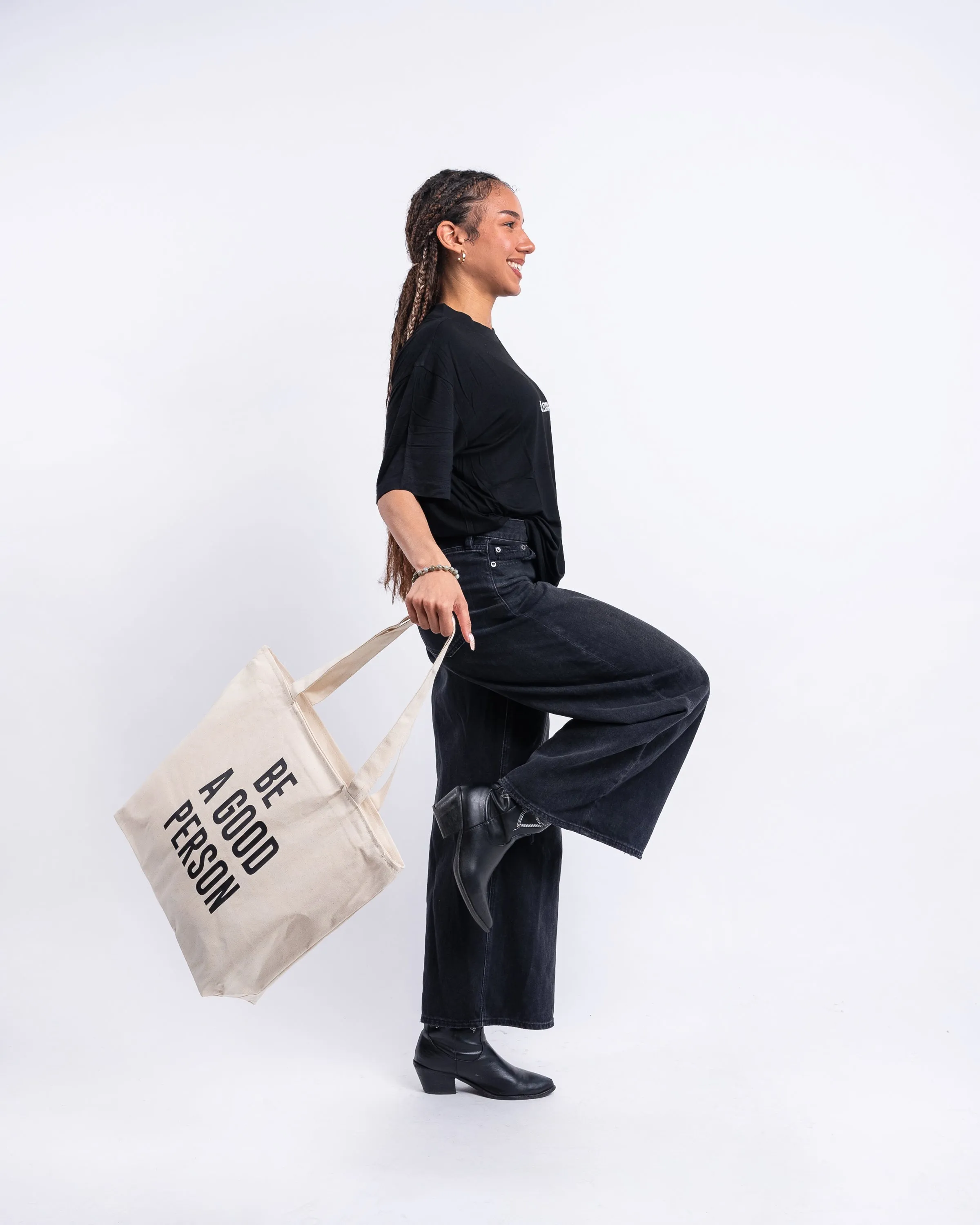 Signature Tote Bag - Cream