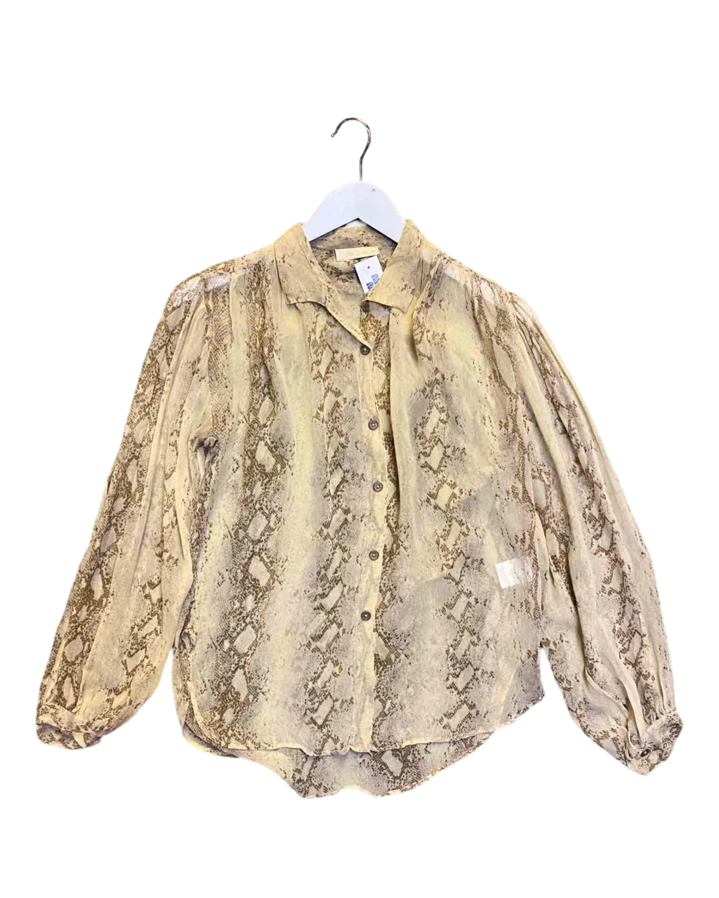 Size 12 (38) | Mes Demoiselles Snakeskin Shirt