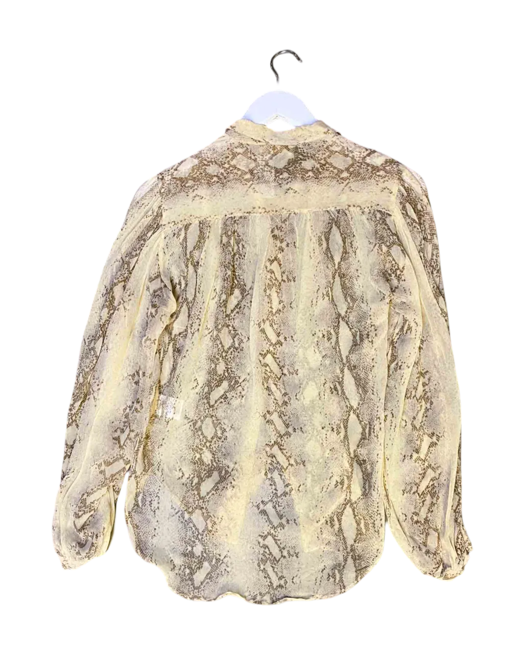 Size 12 (38) | Mes Demoiselles Snakeskin Shirt