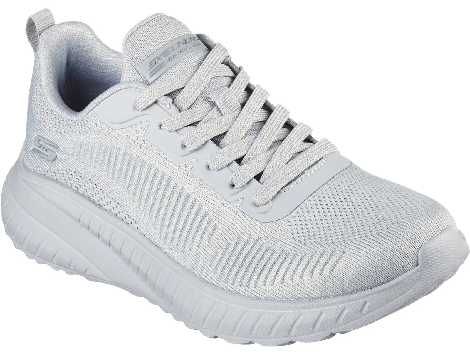 Skechers 117209 Bobs Squad Chaos Face Off Womens Lace Up Trainer