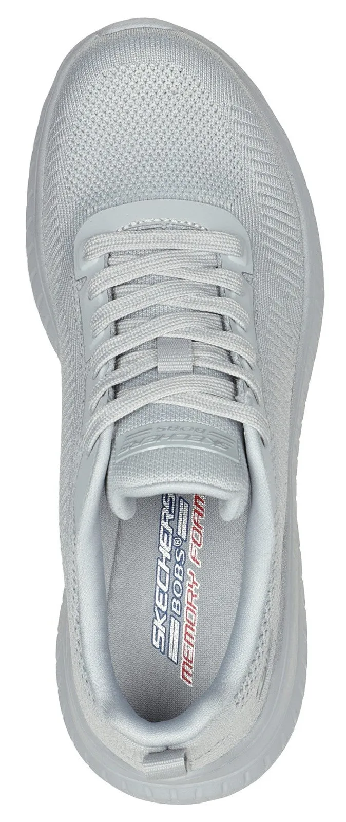 Skechers 117209 Bobs Squad Chaos Face Off Womens Lace Up Trainer