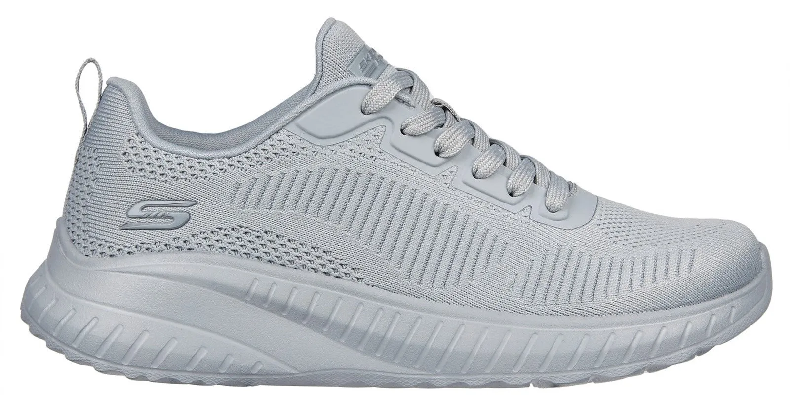 Skechers 117209 Bobs Squad Chaos Face Off Womens Lace Up Trainer