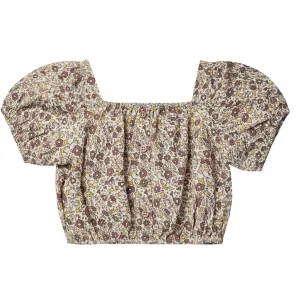 Skipper Top, Autumn Floral