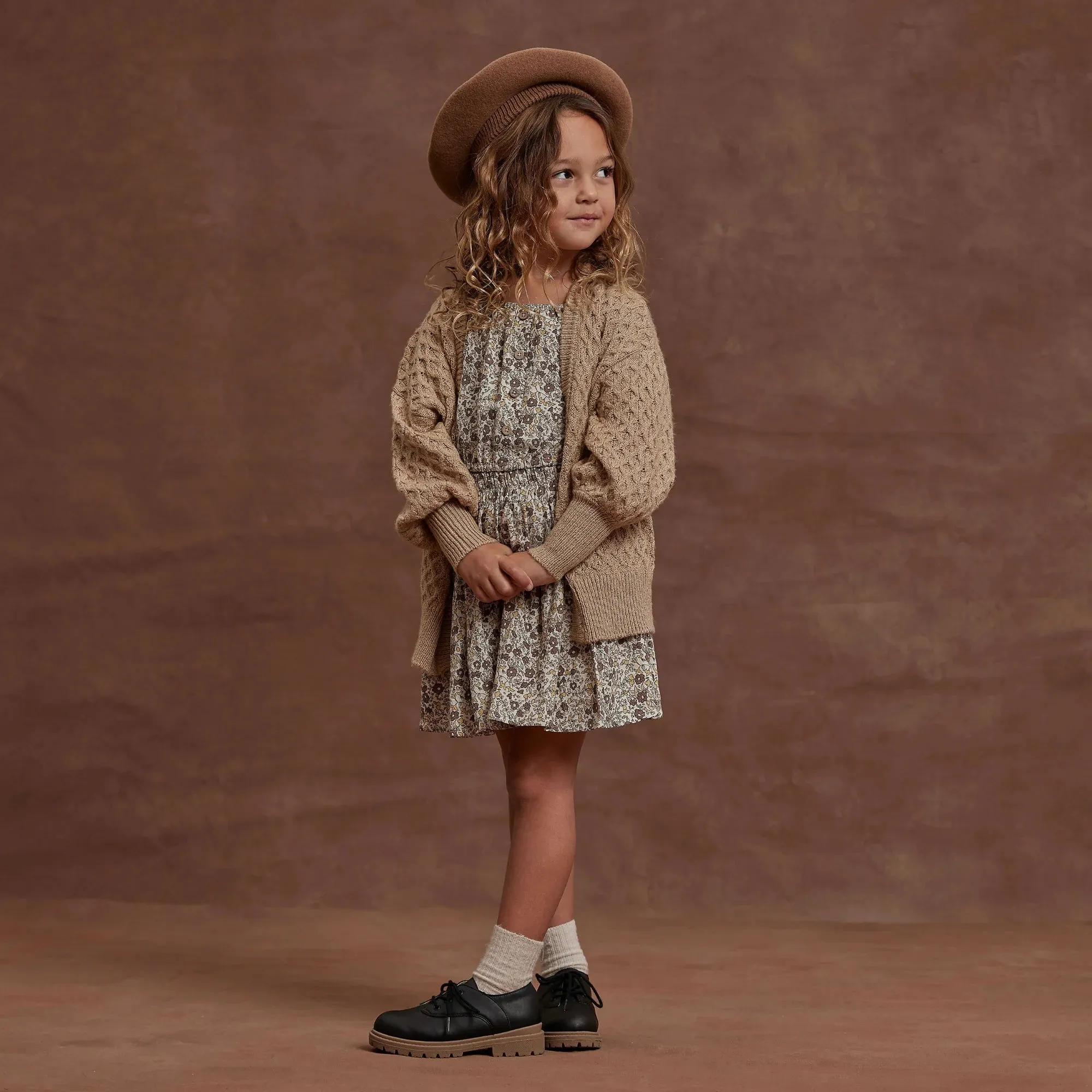 Skipper Top, Autumn Floral