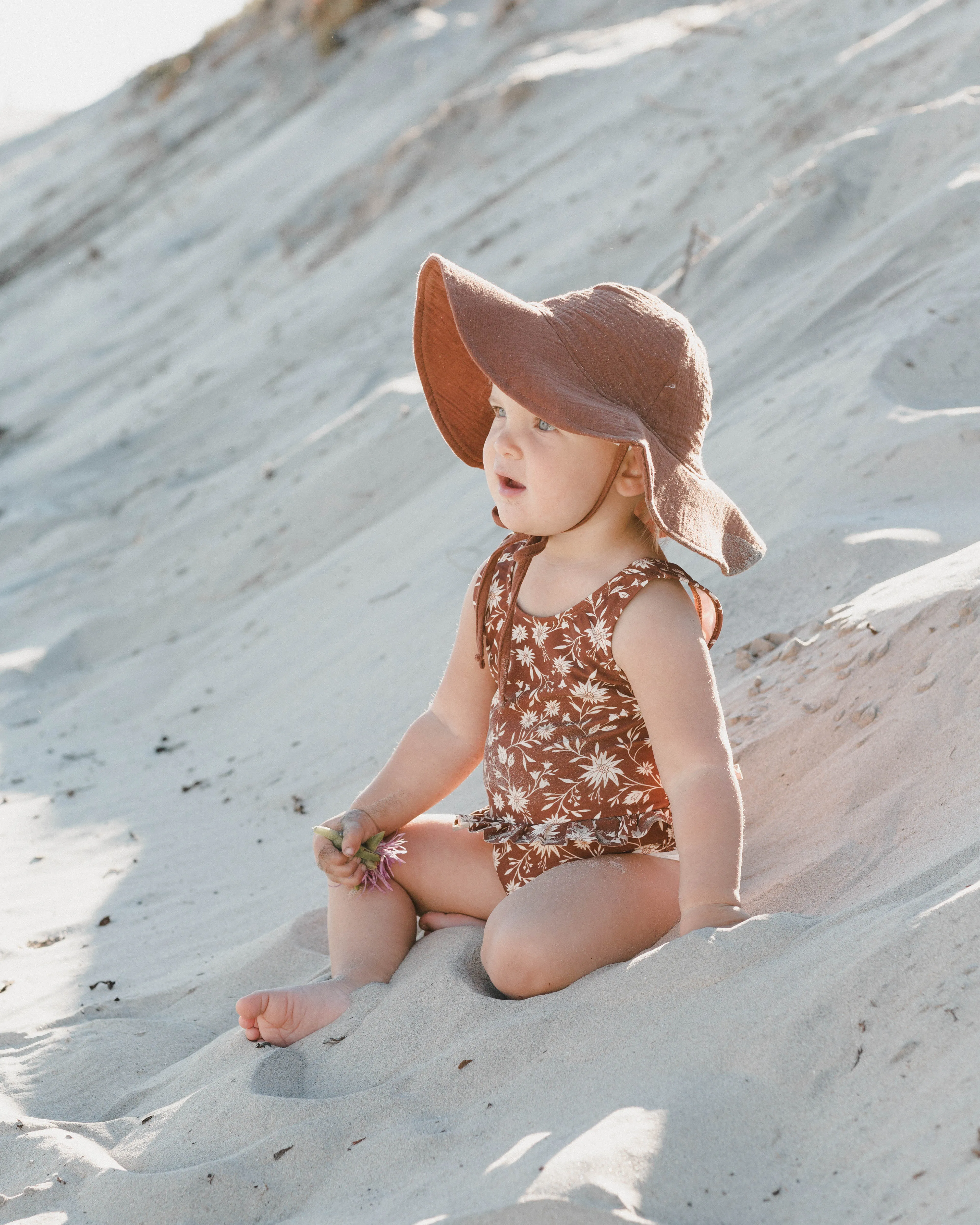 skirted baby one piece | wild floral