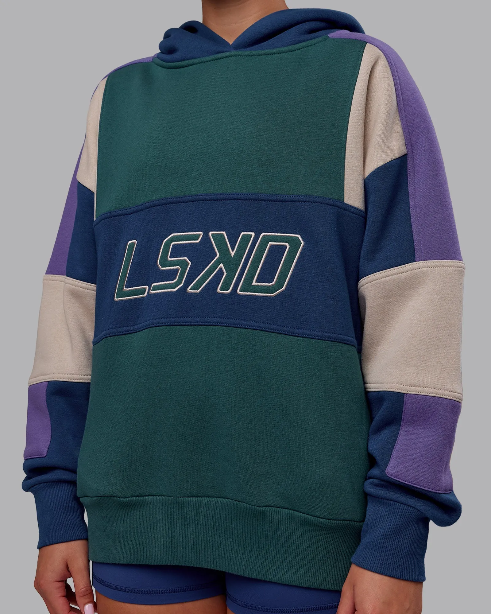 Slam Hoodie Oversized - Atlantic-Multi