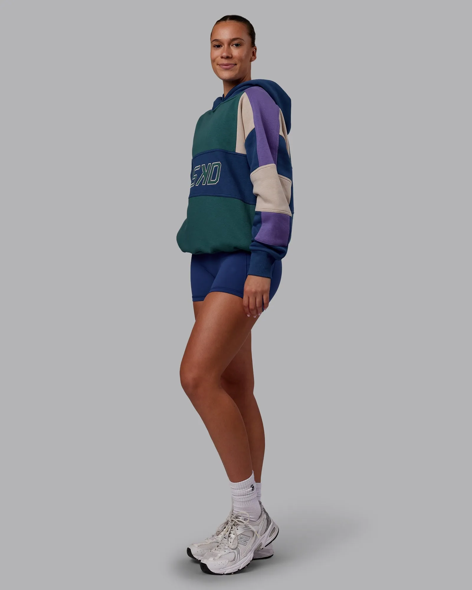 Slam Hoodie Oversized - Atlantic-Multi