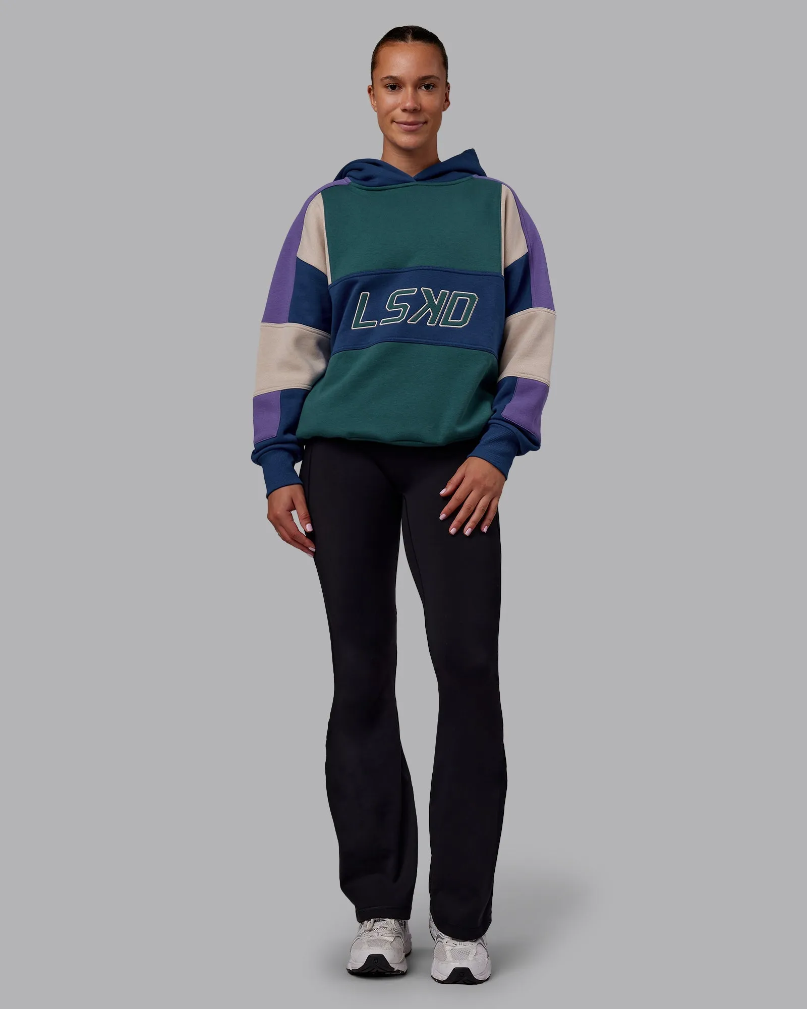 Slam Hoodie Oversized - Atlantic-Multi