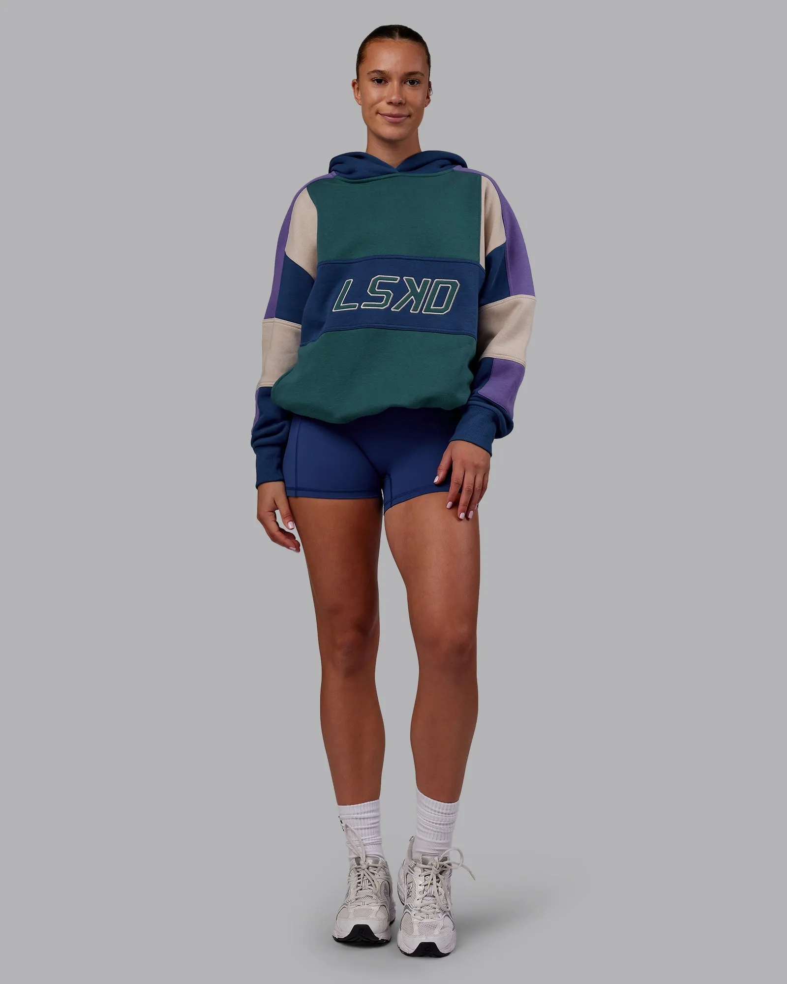 Slam Hoodie Oversized - Atlantic-Multi