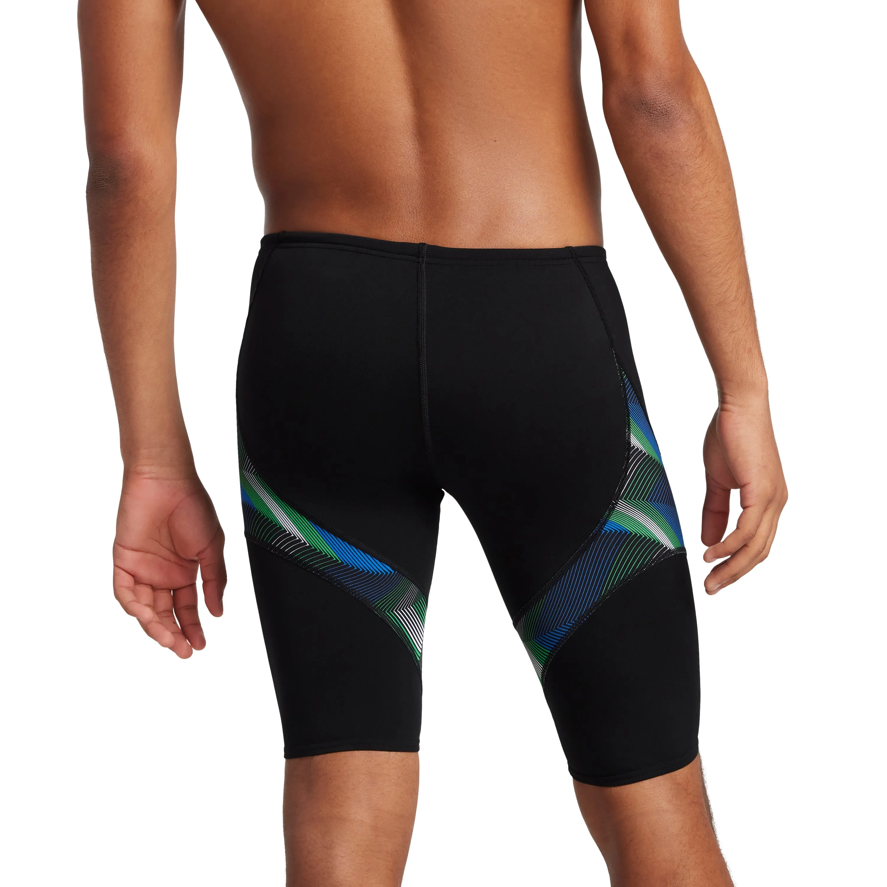 Speedo Precision Splice Jammer Blue Green