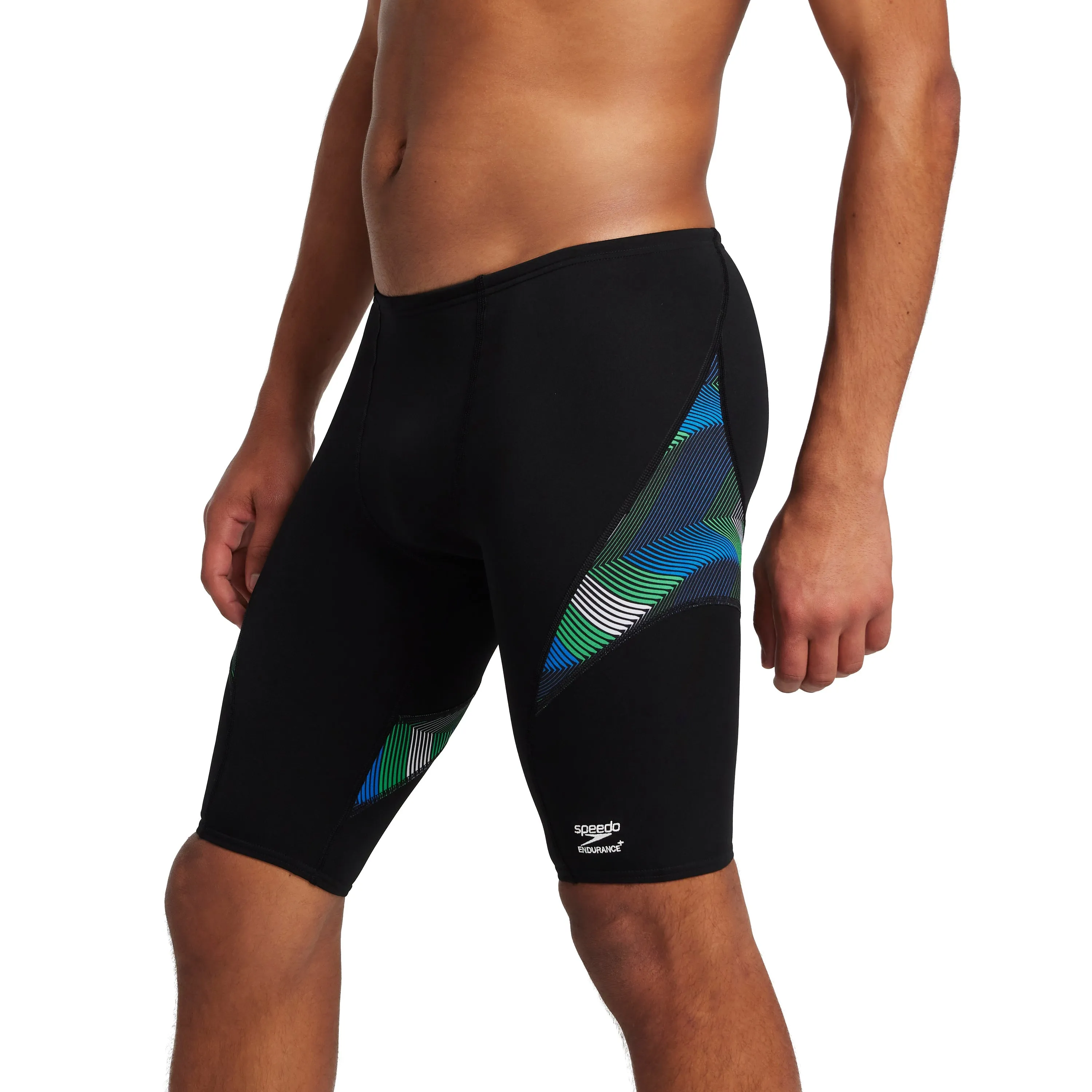 Speedo Precision Splice Jammer Blue Green