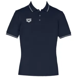 TEAM LINE SHORT SLEEVE POLO SHIRT - NAVY