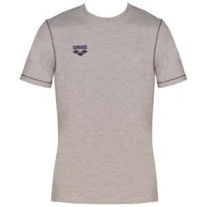 TEAM LINE SHORT SLEEVE TEE - MEDIUM GREY MELANGE