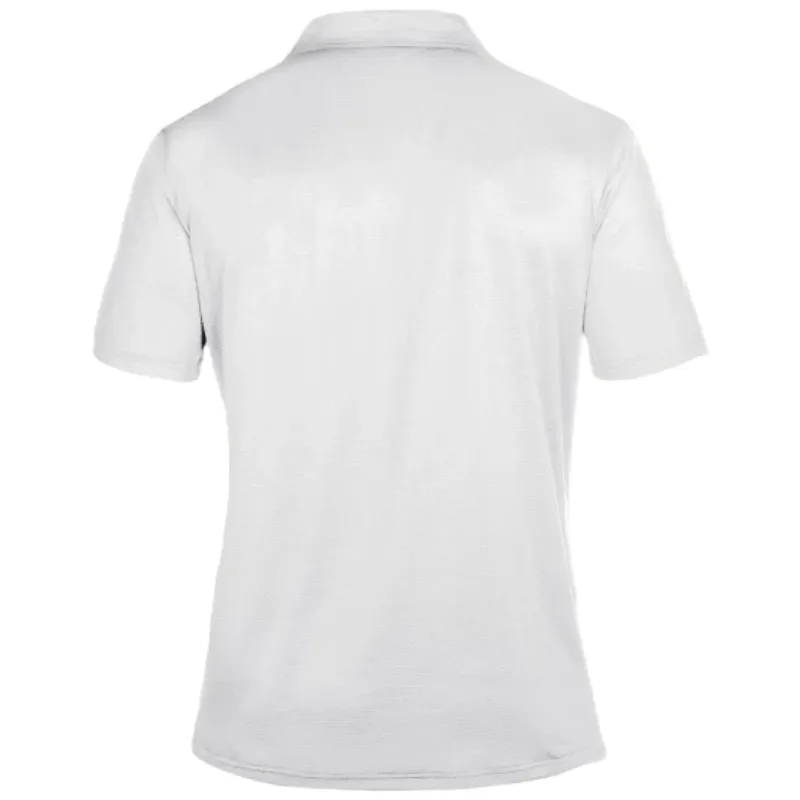TEAM LINE TECH SHORT SLEEVE POLO SHIRT - WHITE