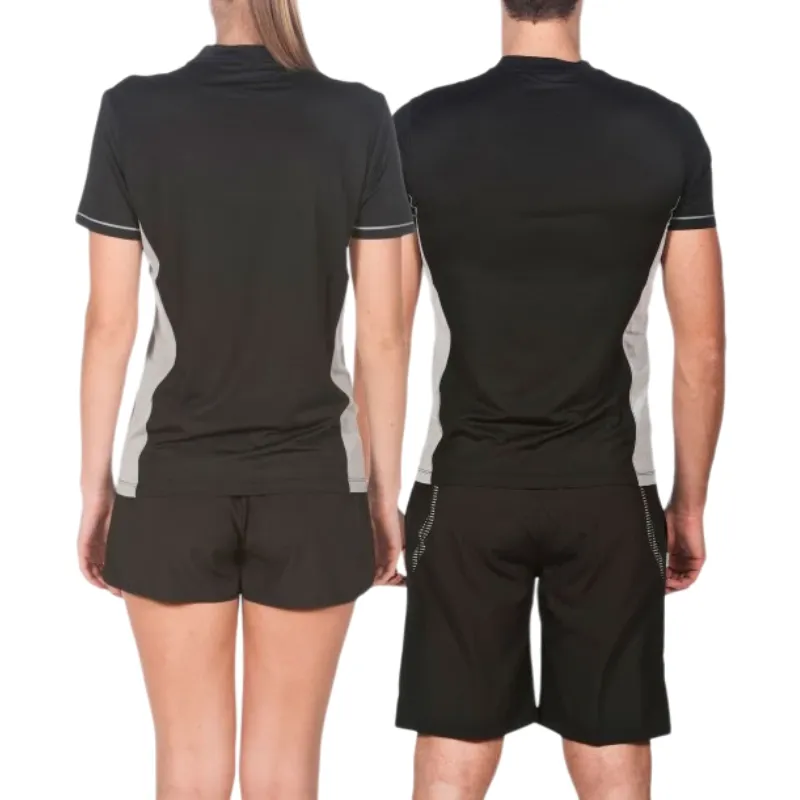 TEAM LINE TECH SHORT SLEEVE TEE - BLACK