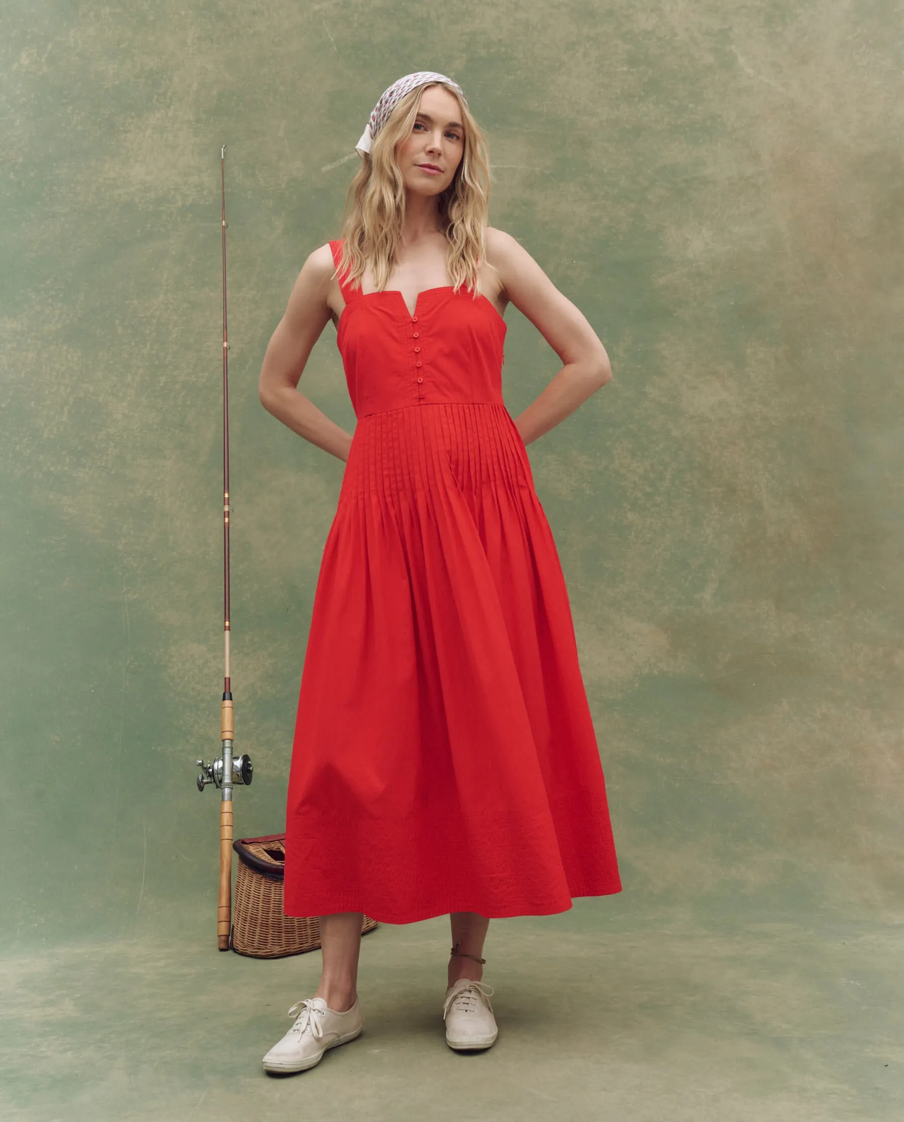 The Day Break Dress. -- Hot Red The Great