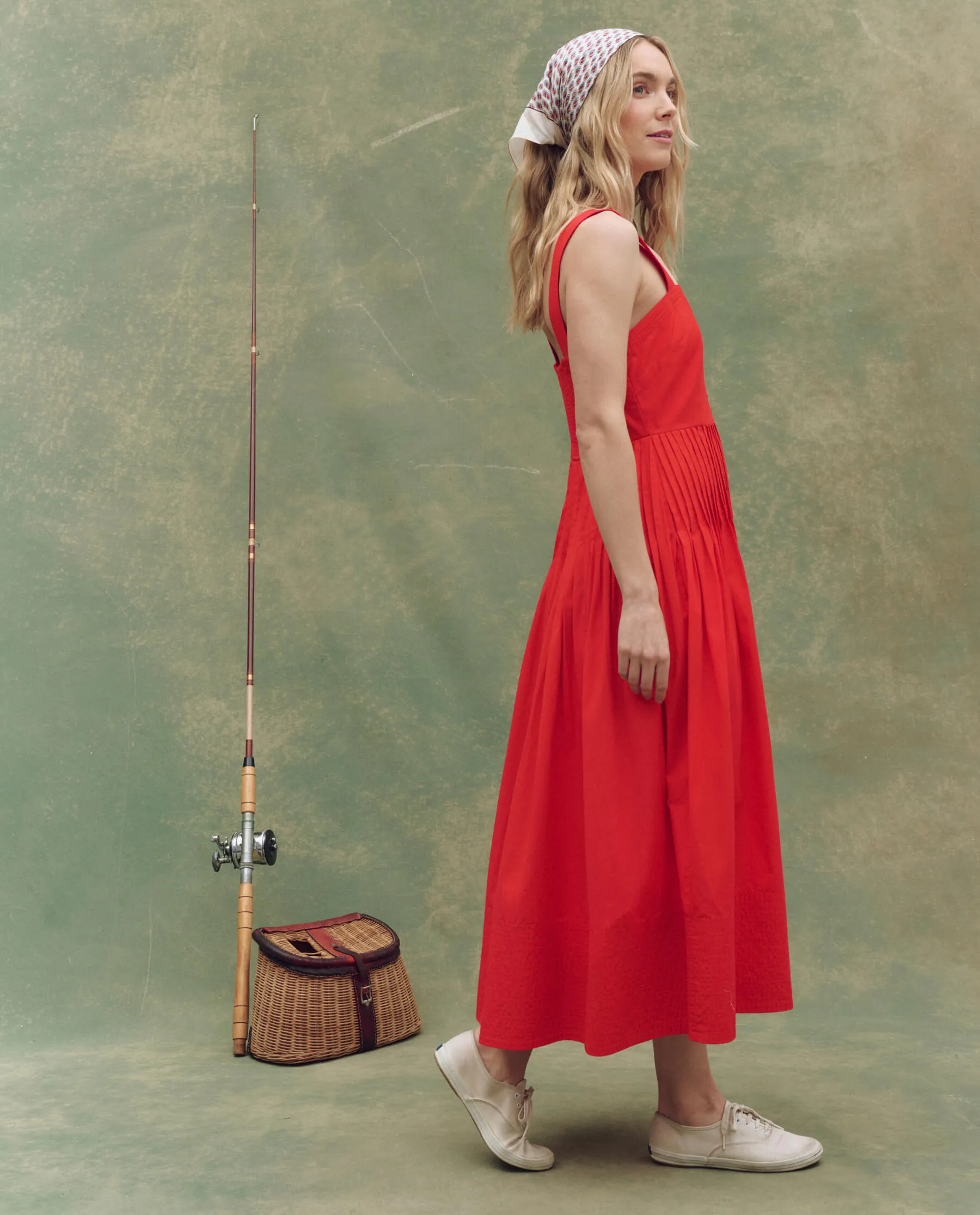 The Day Break Dress. -- Hot Red The Great