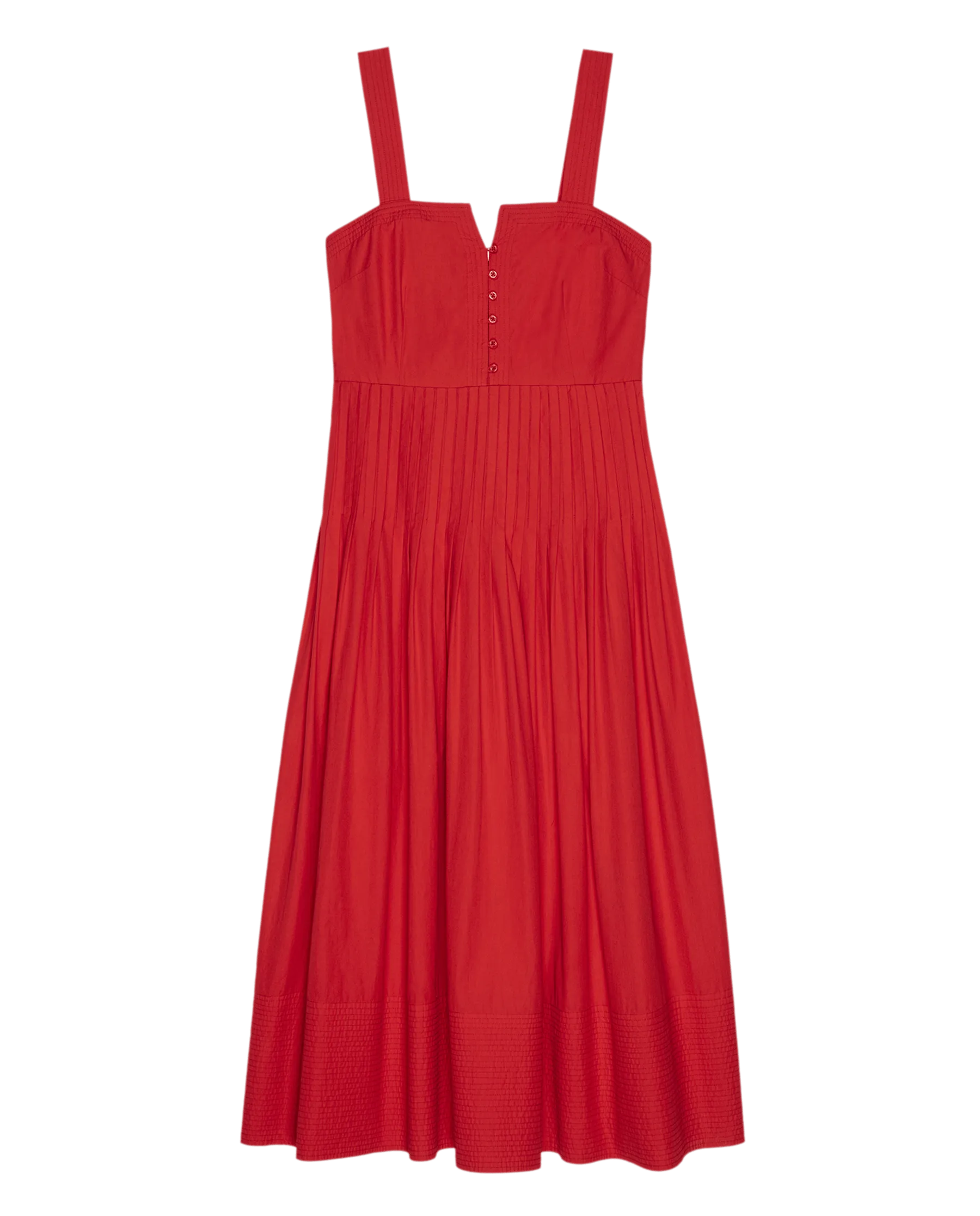The Day Break Dress. -- Hot Red The Great