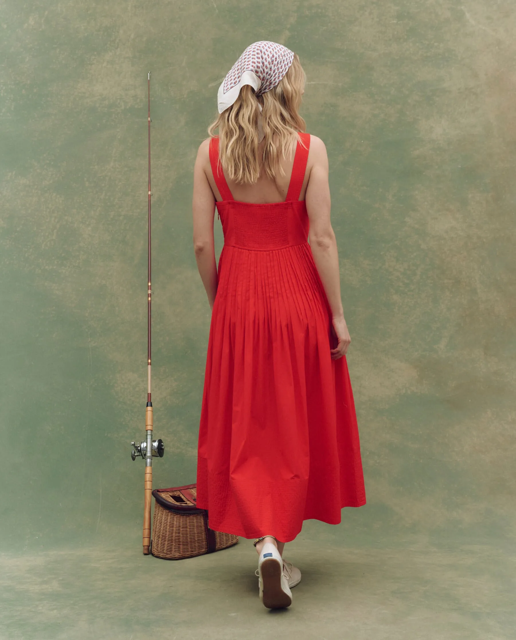 The Day Break Dress. -- Hot Red The Great