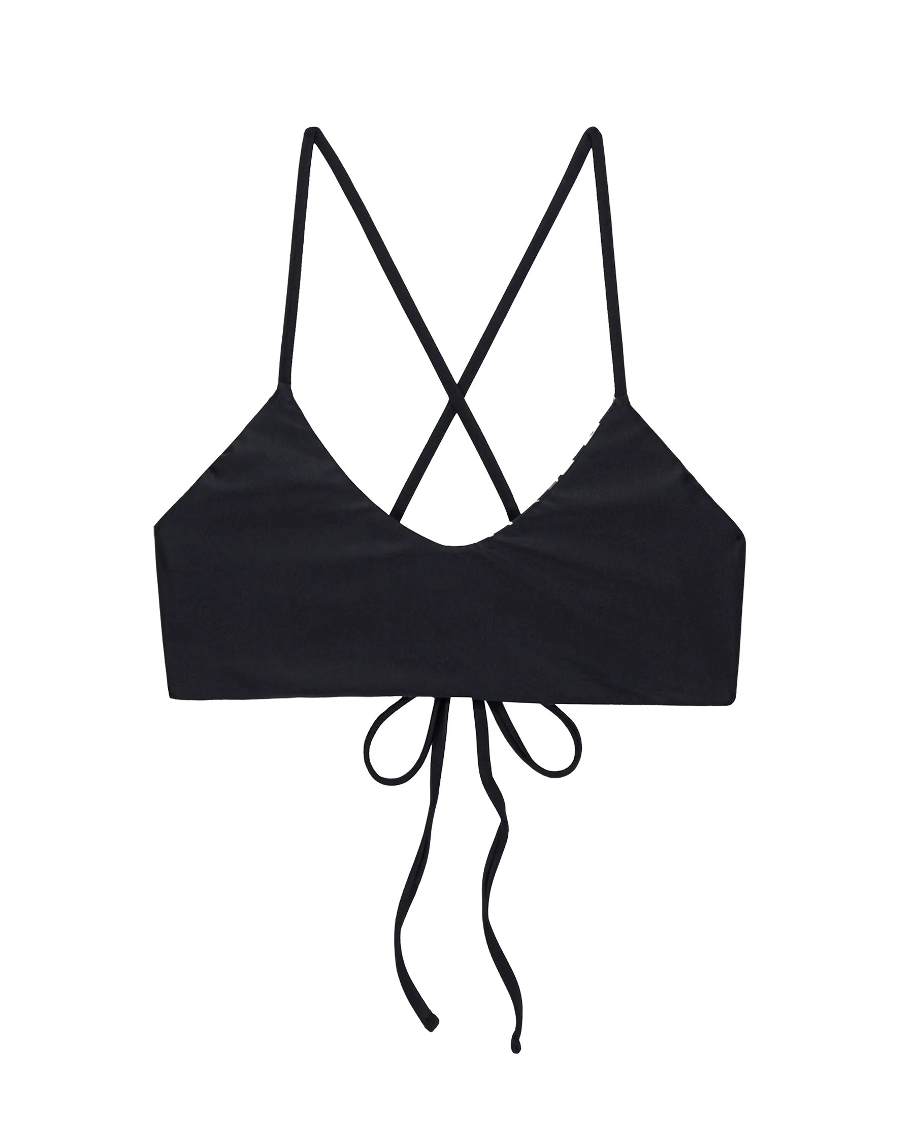 The Reversible Bralette. -- Leopard and Black The Great