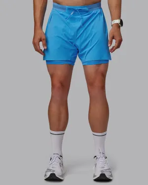 UltraAir 5" Lined Performance Short - Azure Blue
