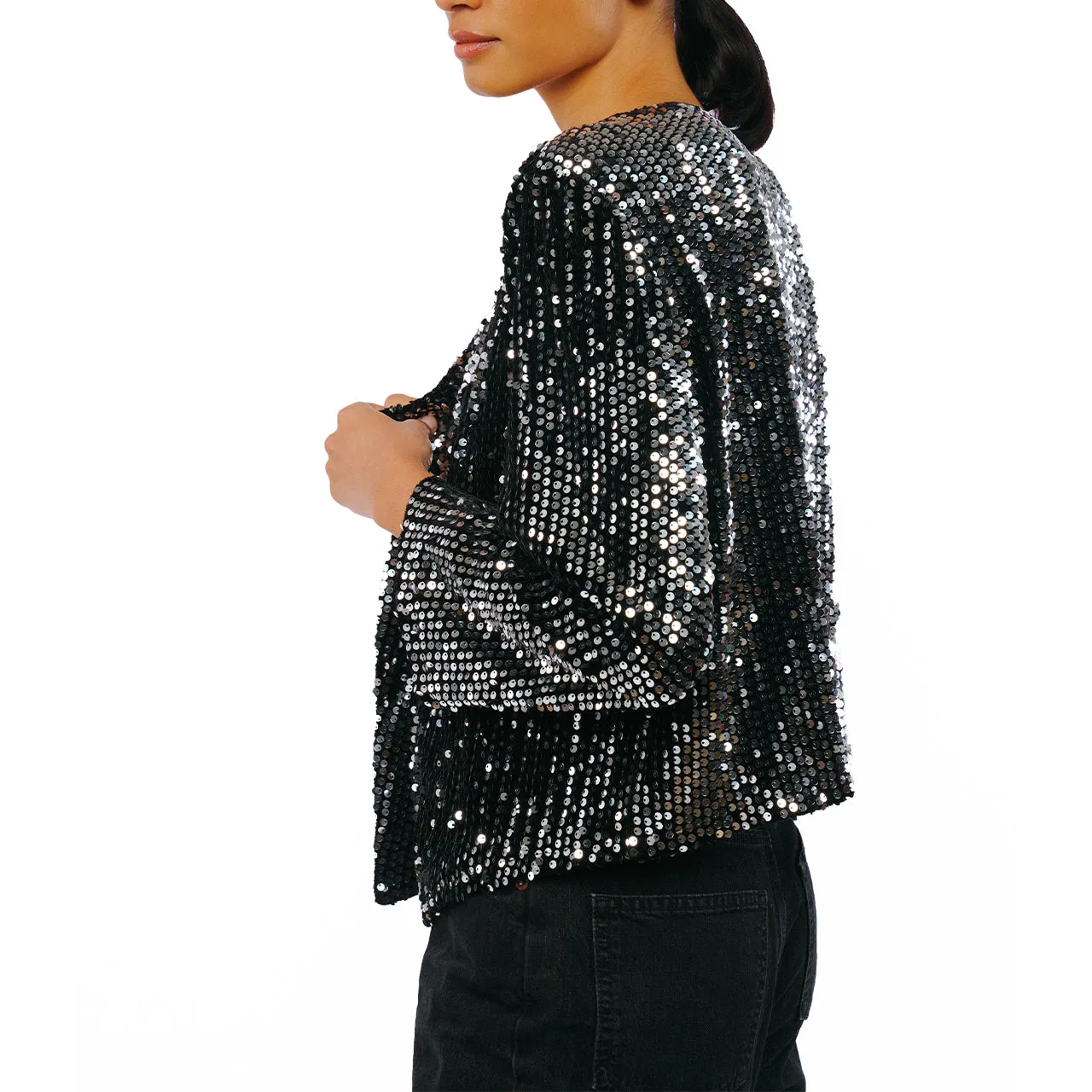 Umera Velvet Sequin Jacket