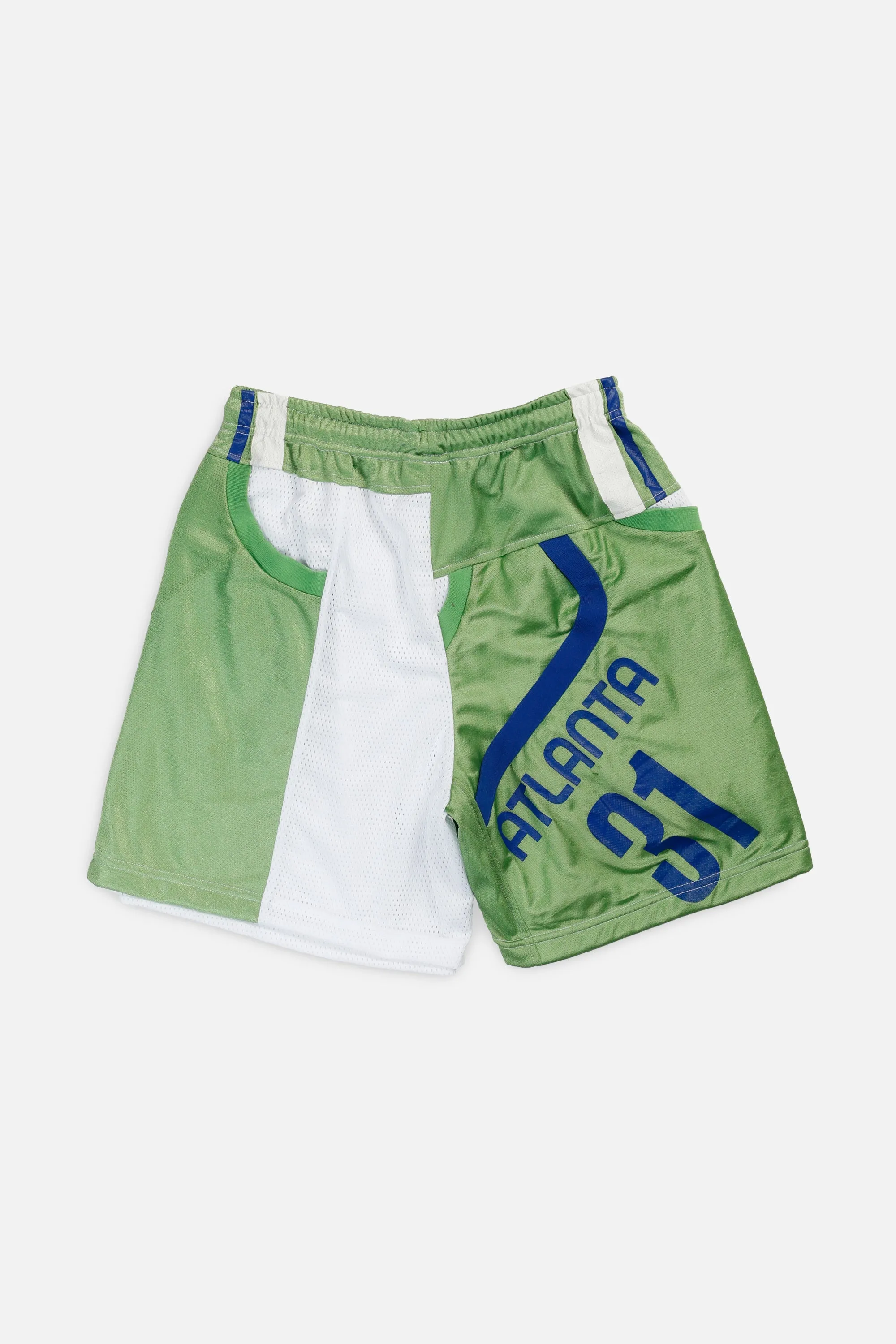 Unisex Rework Atlanta Hawks NBA Jersey Shorts - M Frankie