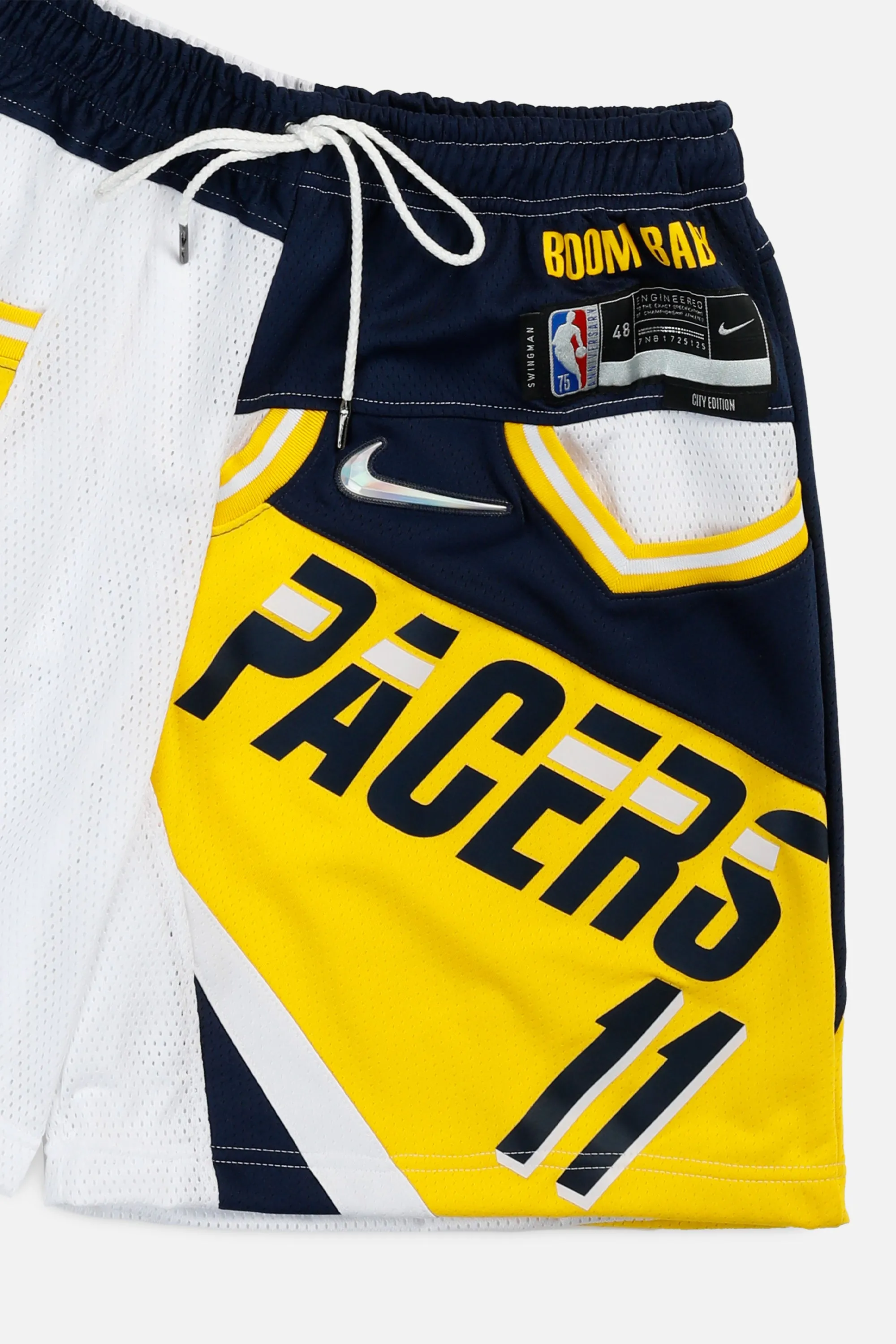 Unisex Rework Indiana Pacers NBA Jersey Shorts - M Frankie