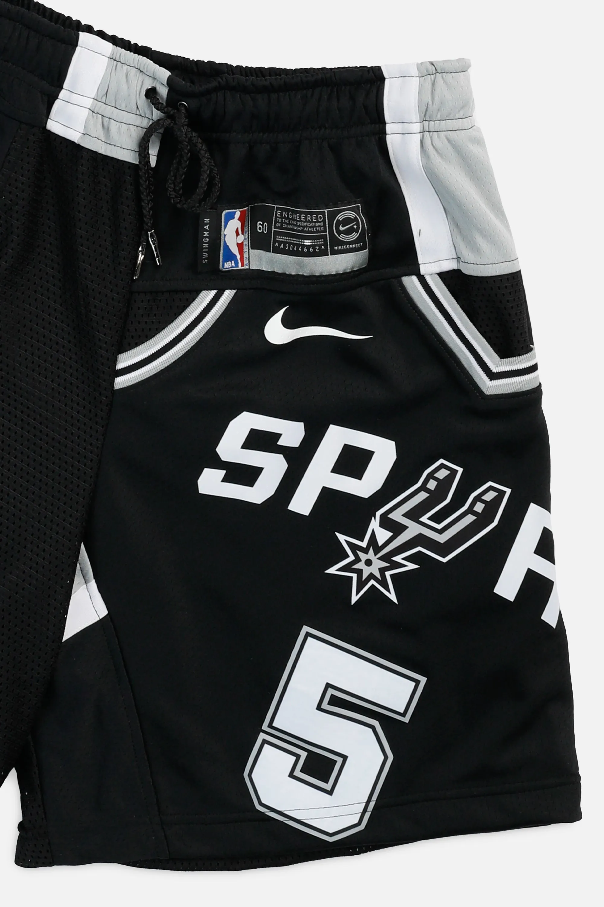 Unisex Rework San Antonio Spurs NBA Jersey Shorts - M Frankie