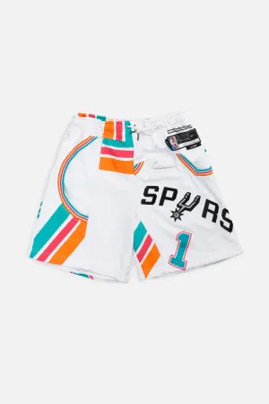 Unisex Rework San Antonio Spurs NBA Jersey Shorts - S Frankie